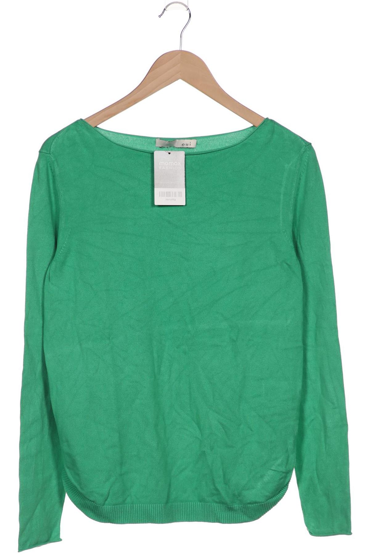 

Oui Damen Pullover, grün, Gr. 38