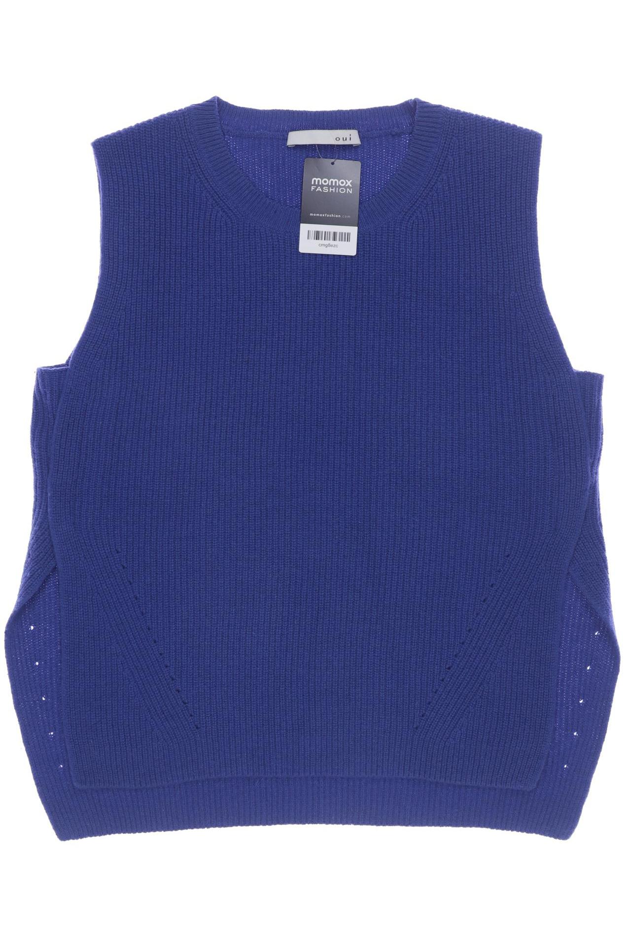 

Oui Damen Pullover, blau, Gr. 40