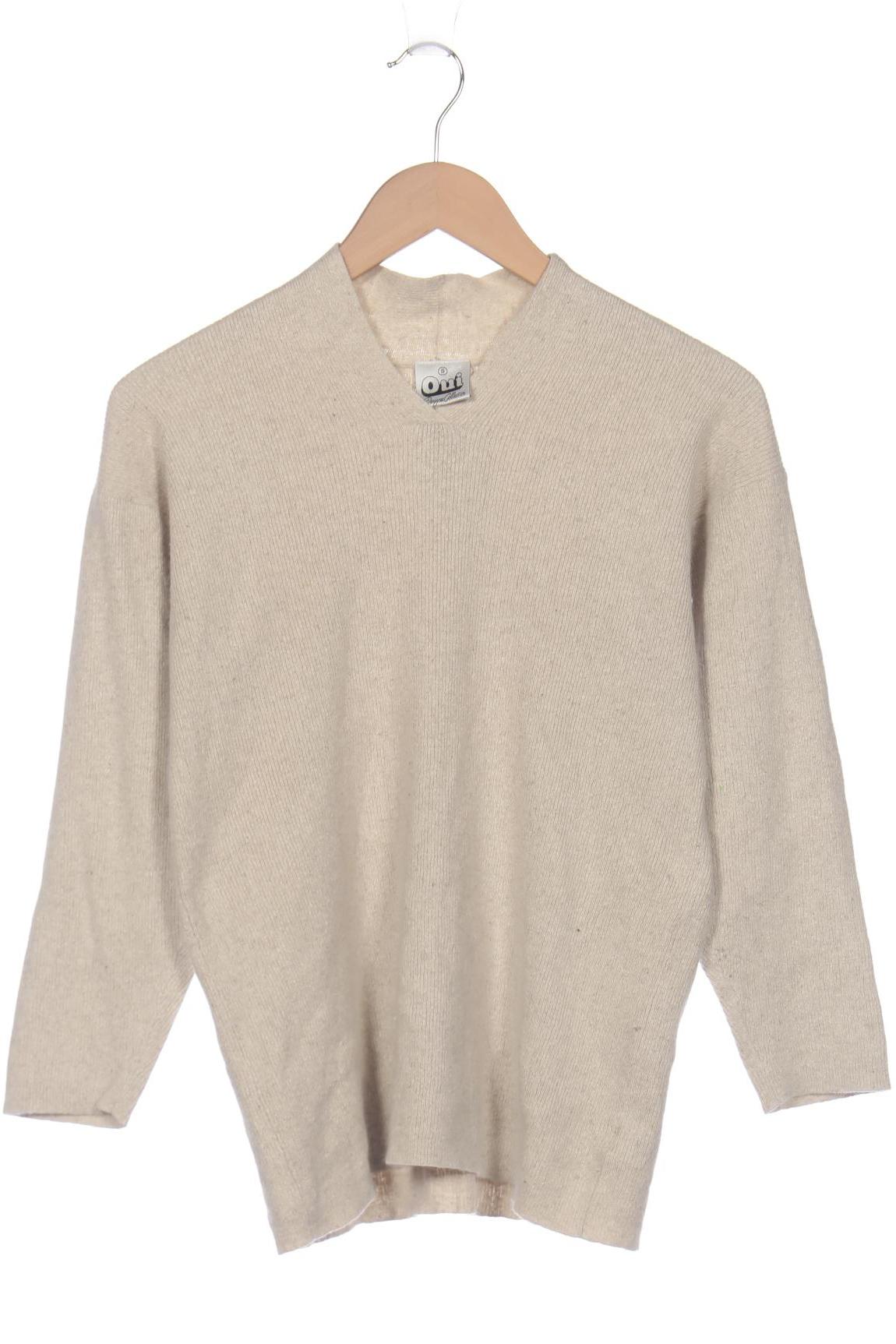 

Oui Damen Pullover, beige, Gr. 36