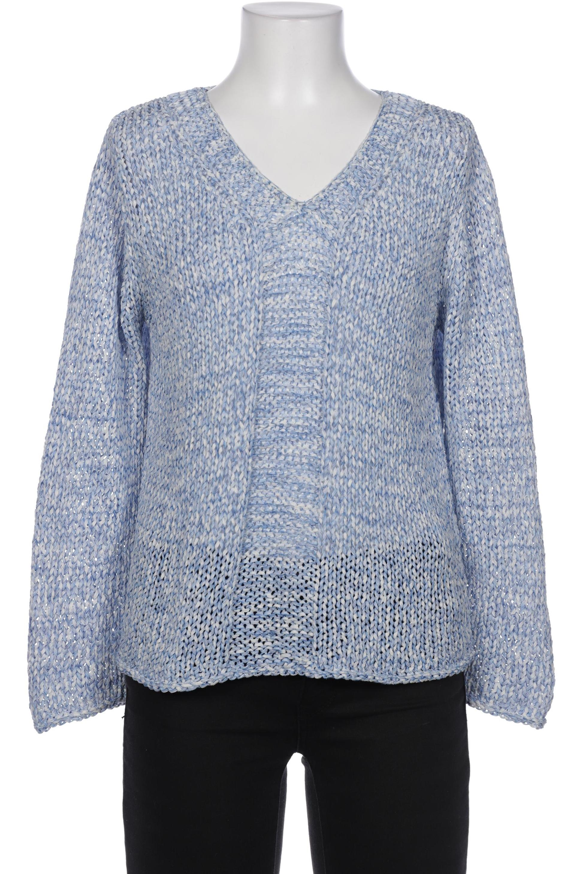 

Oui Damen Pullover, hellblau, Gr. 38