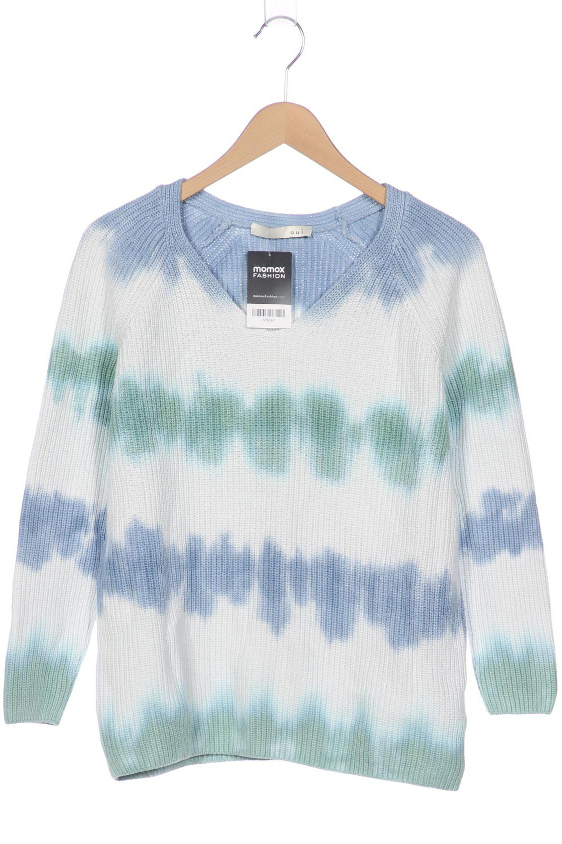 

Oui Damen Pullover, weiß, Gr. 42