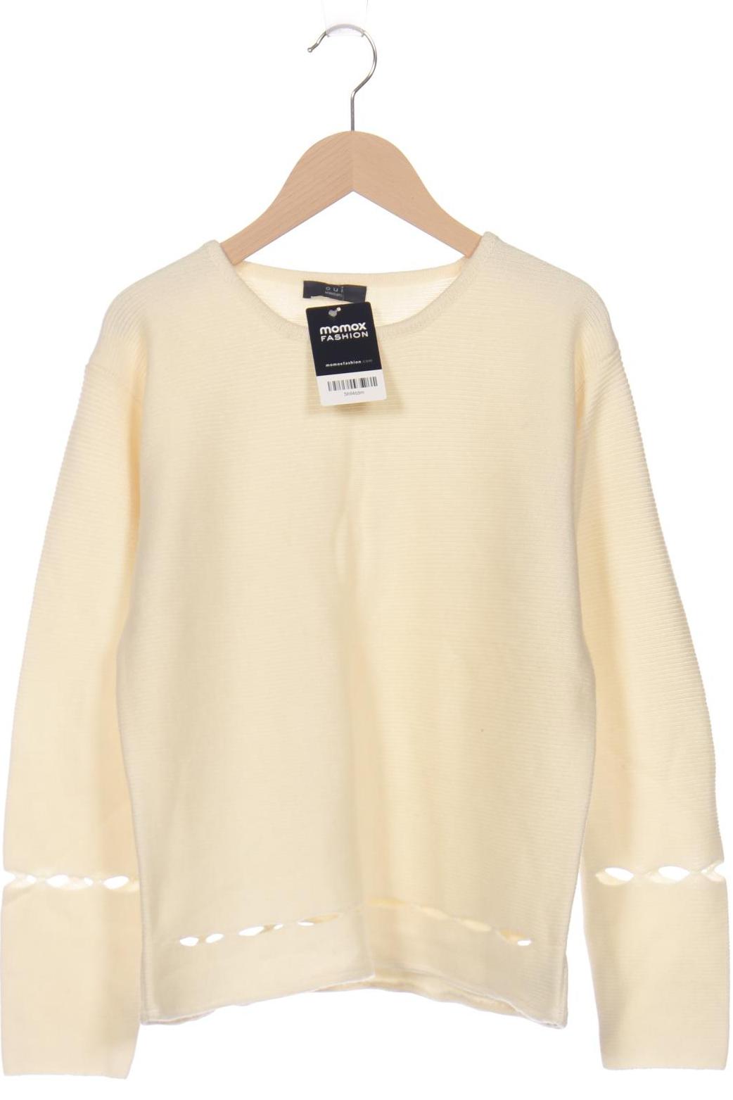 

Oui Damen Pullover, cremeweiß, Gr. 42