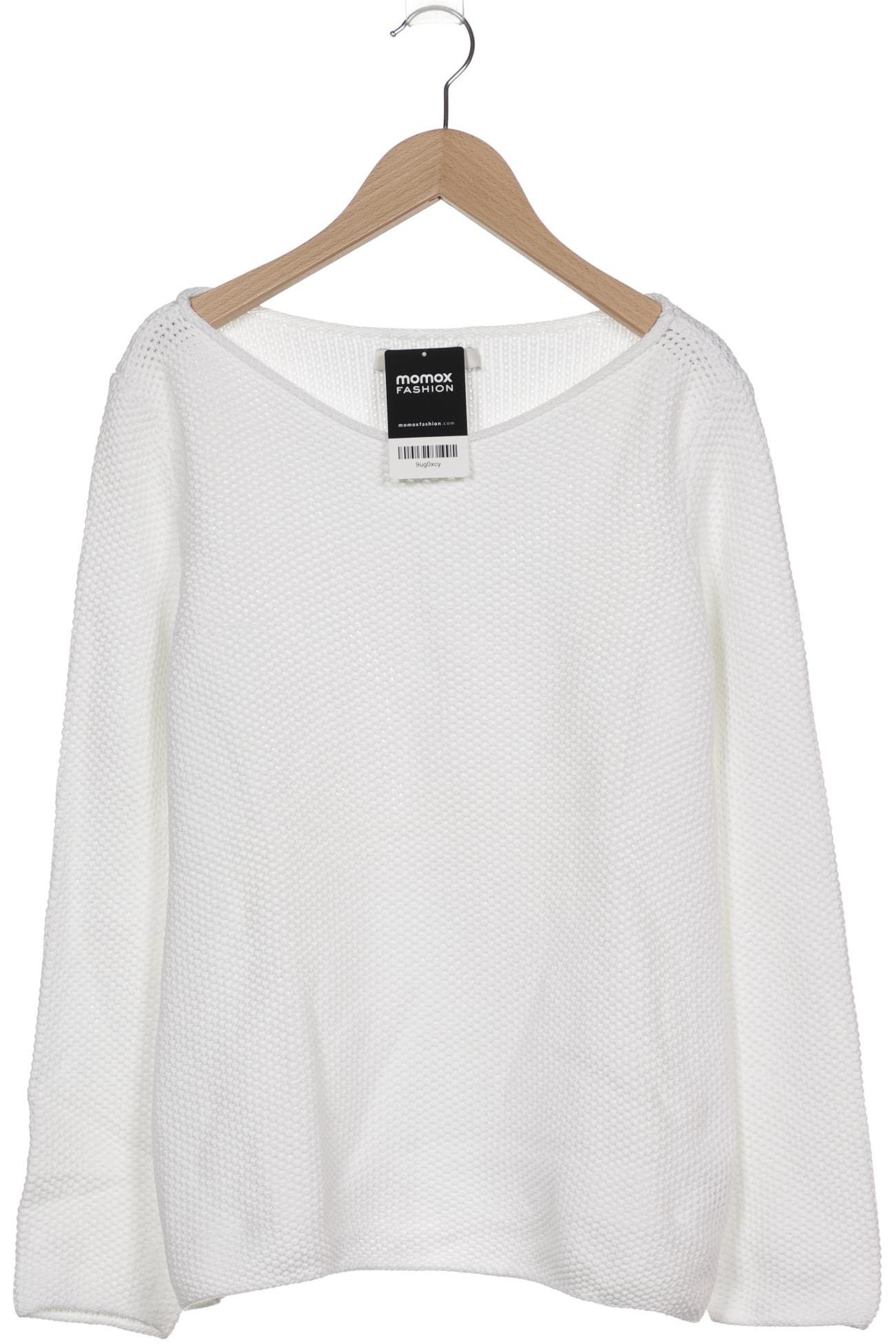 

Oui Damen Pullover, weiß, Gr. 40