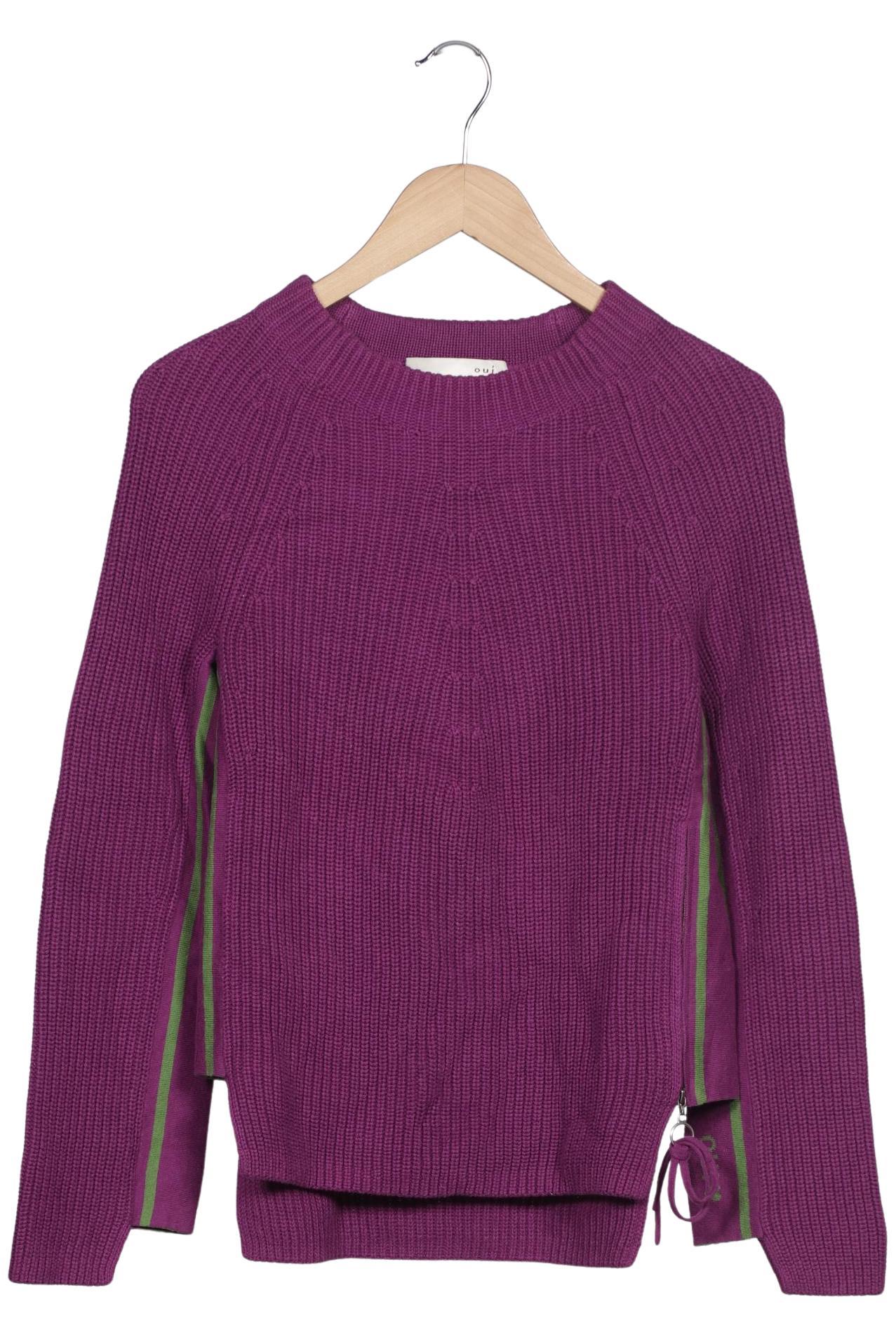 

Oui Damen Pullover, flieder, Gr. 34