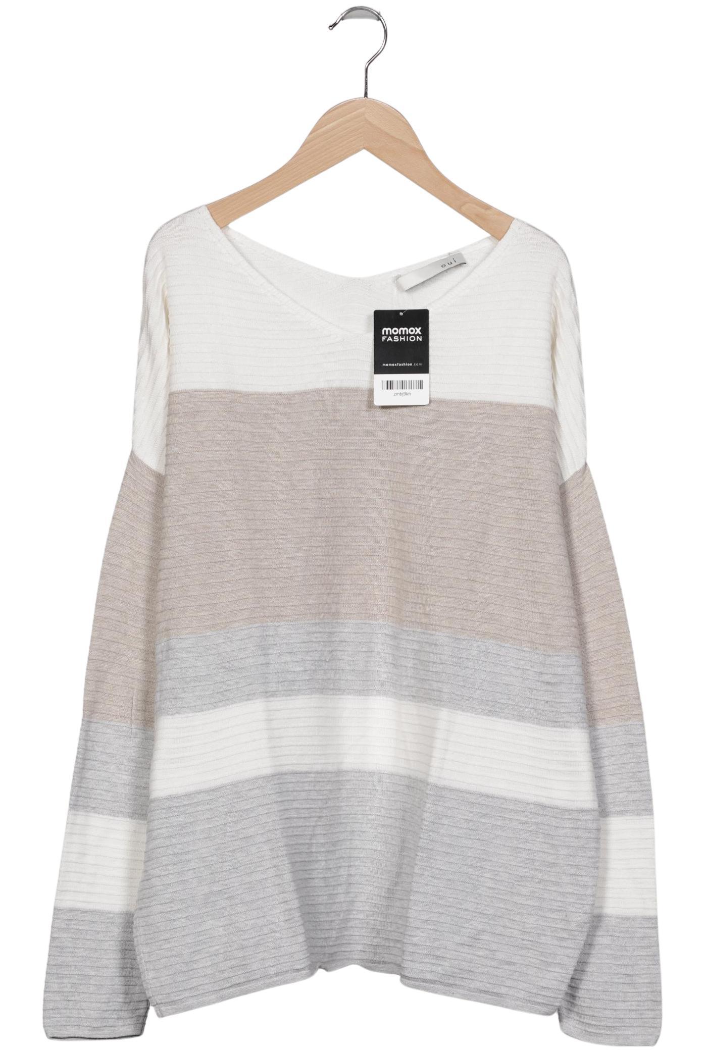 

Oui Damen Pullover, grau, Gr. 42