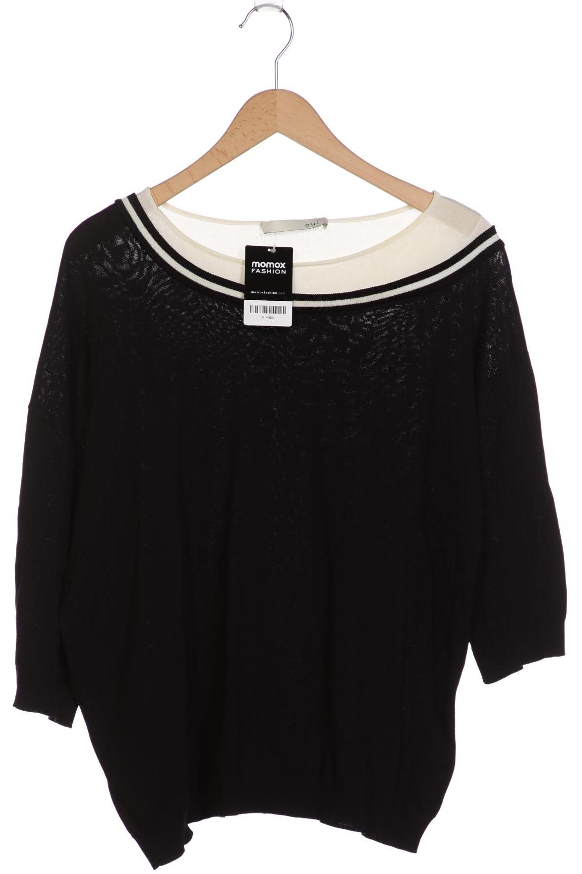 

Oui Damen Pullover, schwarz, Gr. 40