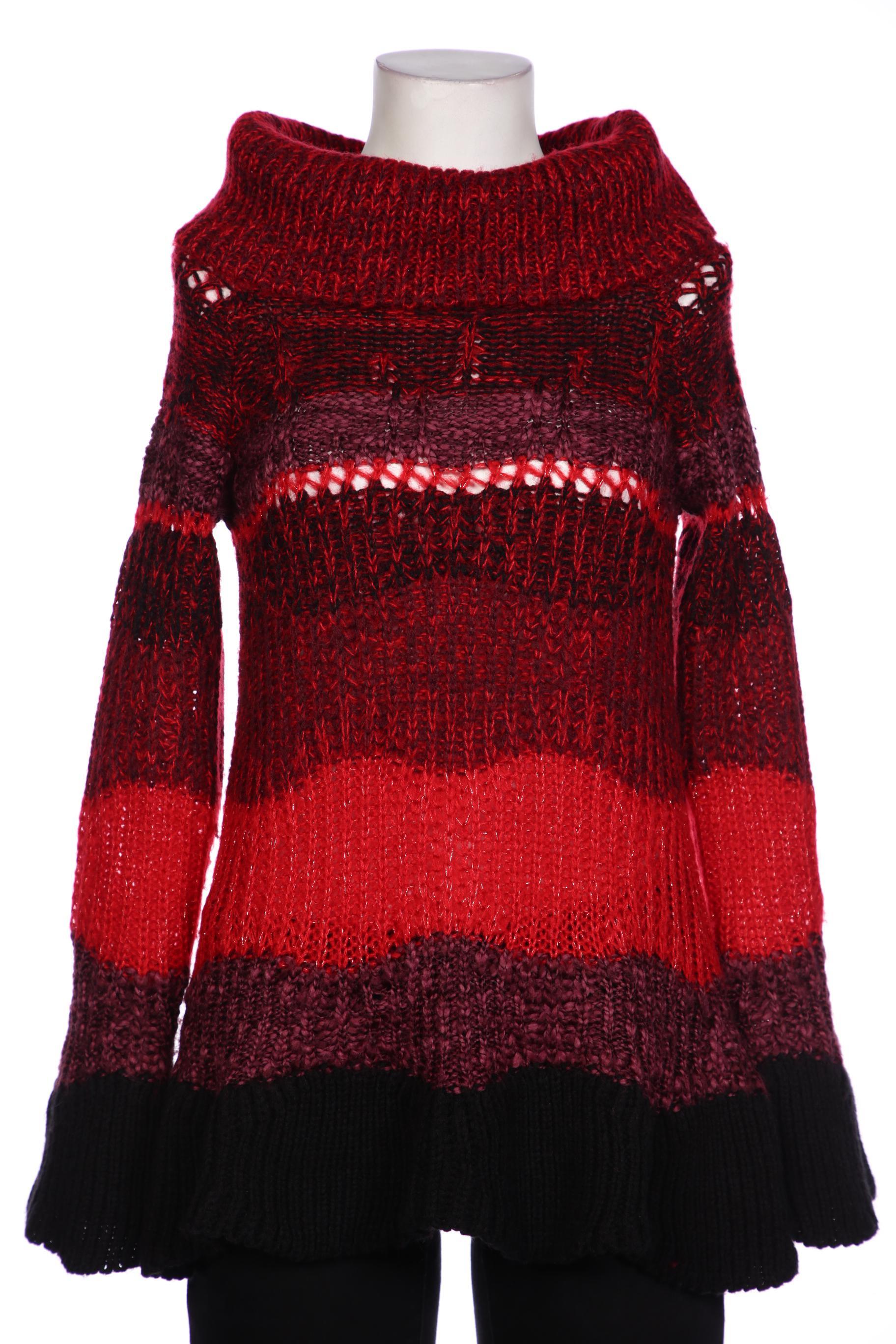 

Oui Damen Pullover, rot, Gr. 34
