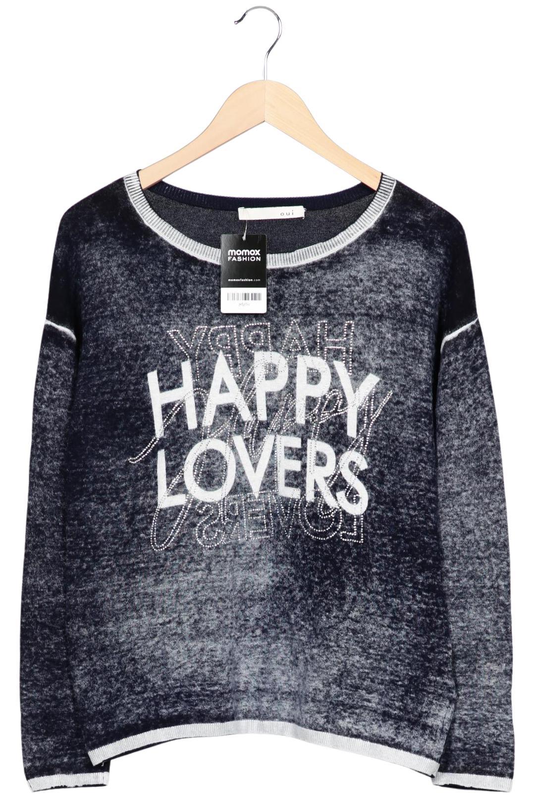 

Oui Damen Pullover, marineblau, Gr. 38