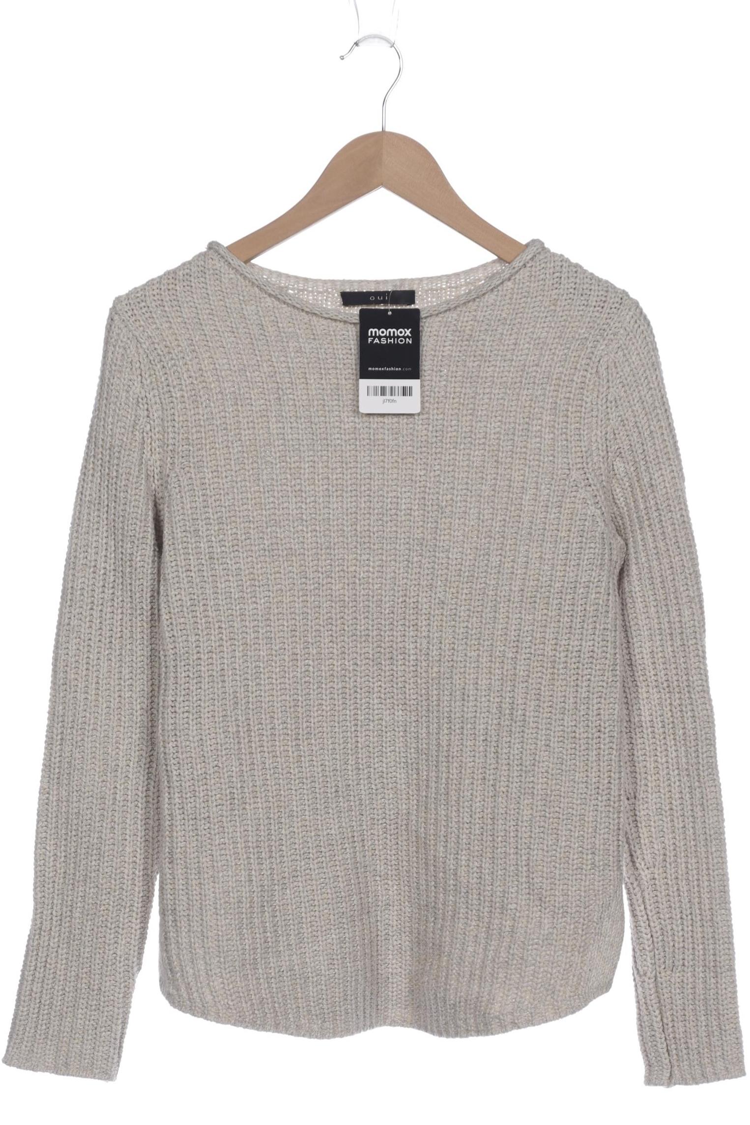 

Oui Damen Pullover, beige, Gr. 38