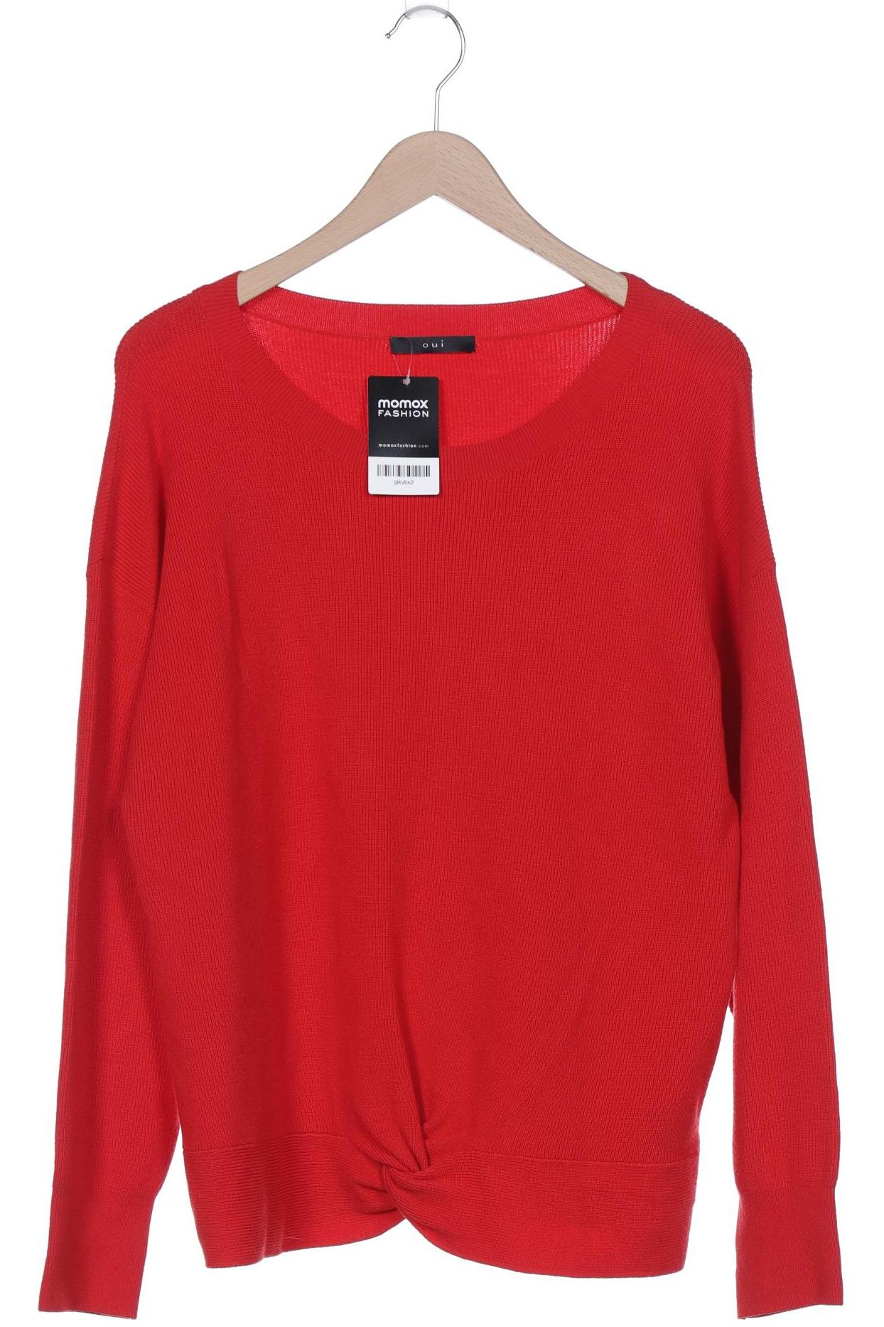 

Oui Damen Pullover, rot, Gr. 44