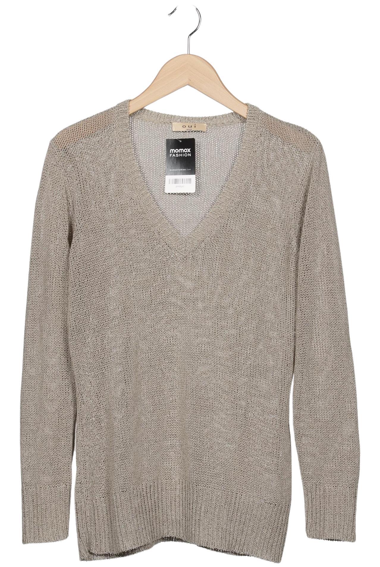 

Oui Damen Pullover, beige, Gr. 42