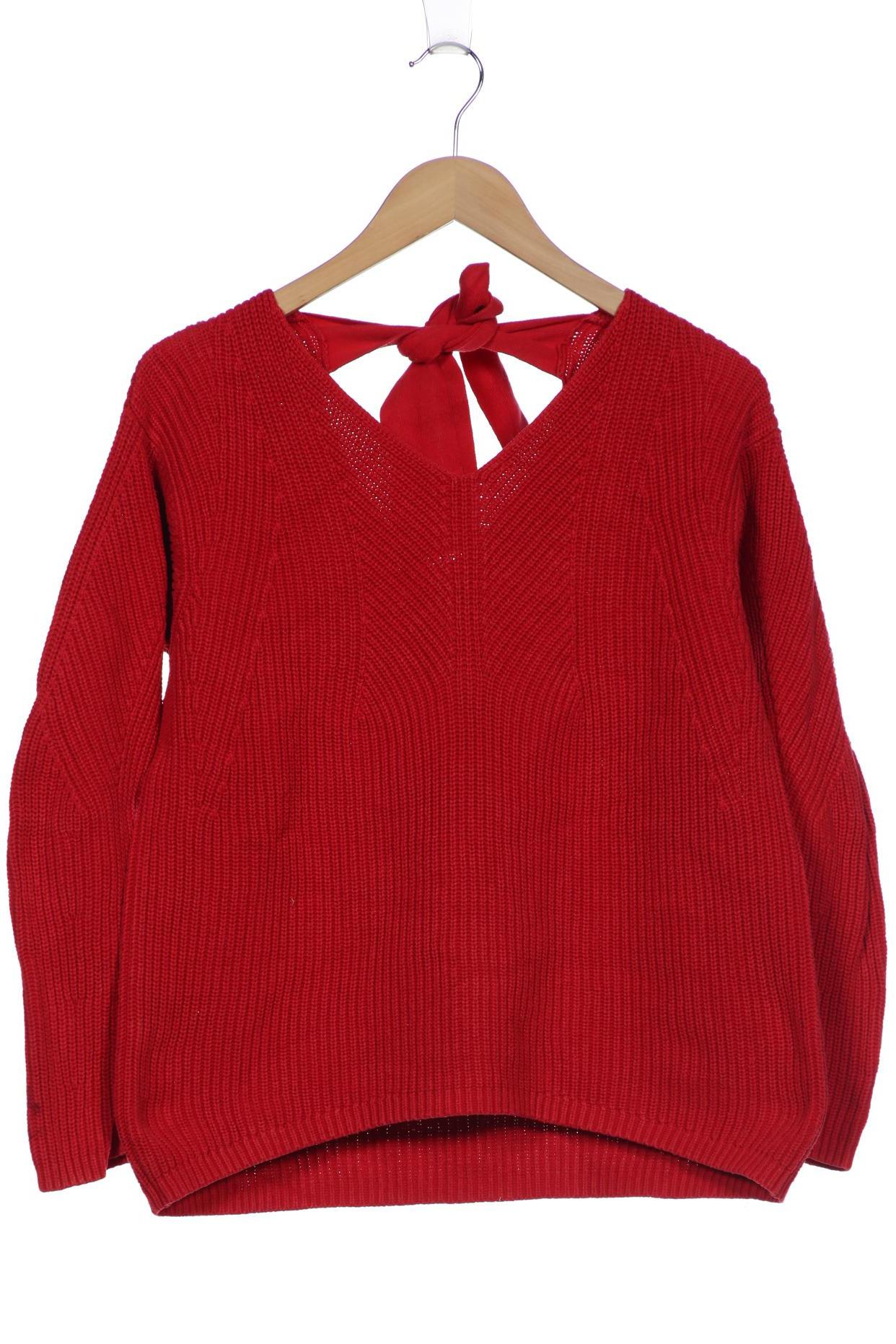 

Oui Damen Pullover, rot