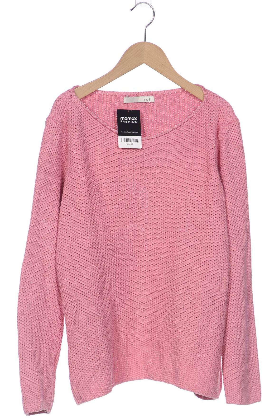 

Oui Damen Pullover, pink, Gr. 44