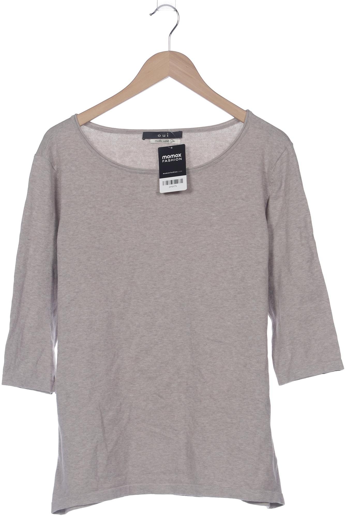 

Oui Damen Pullover, beige, Gr. 44