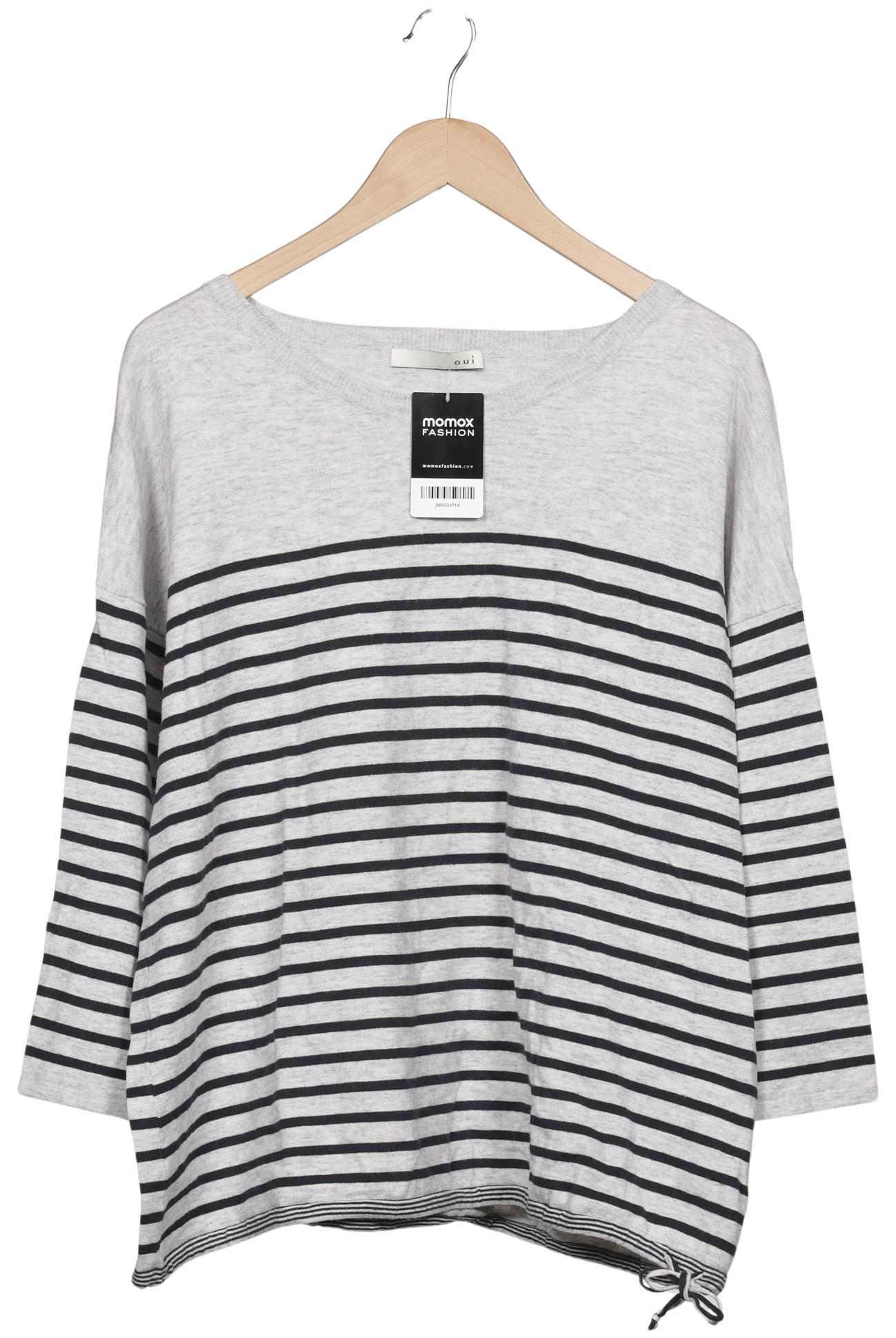 

Oui Damen Pullover, grau, Gr. 44