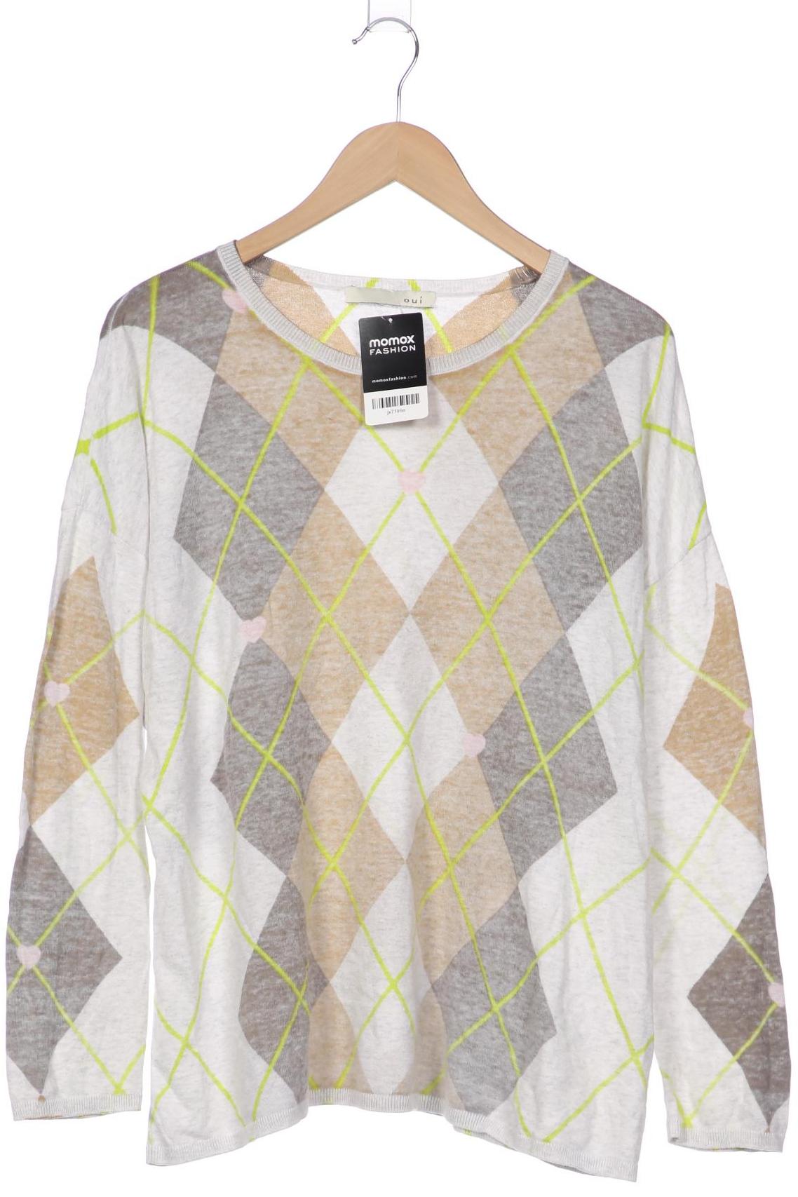 

Oui Damen Pullover, beige, Gr. 46