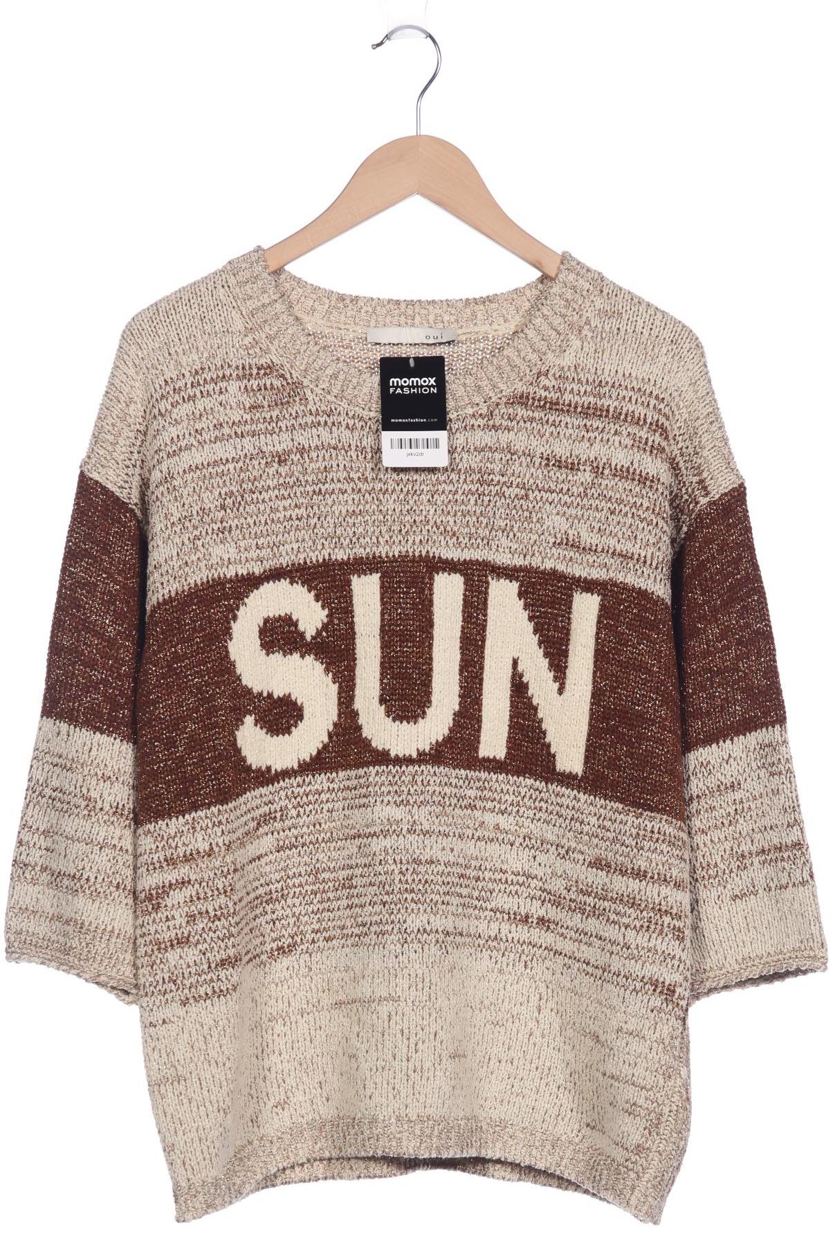 

Oui Damen Pullover, braun, Gr. 44
