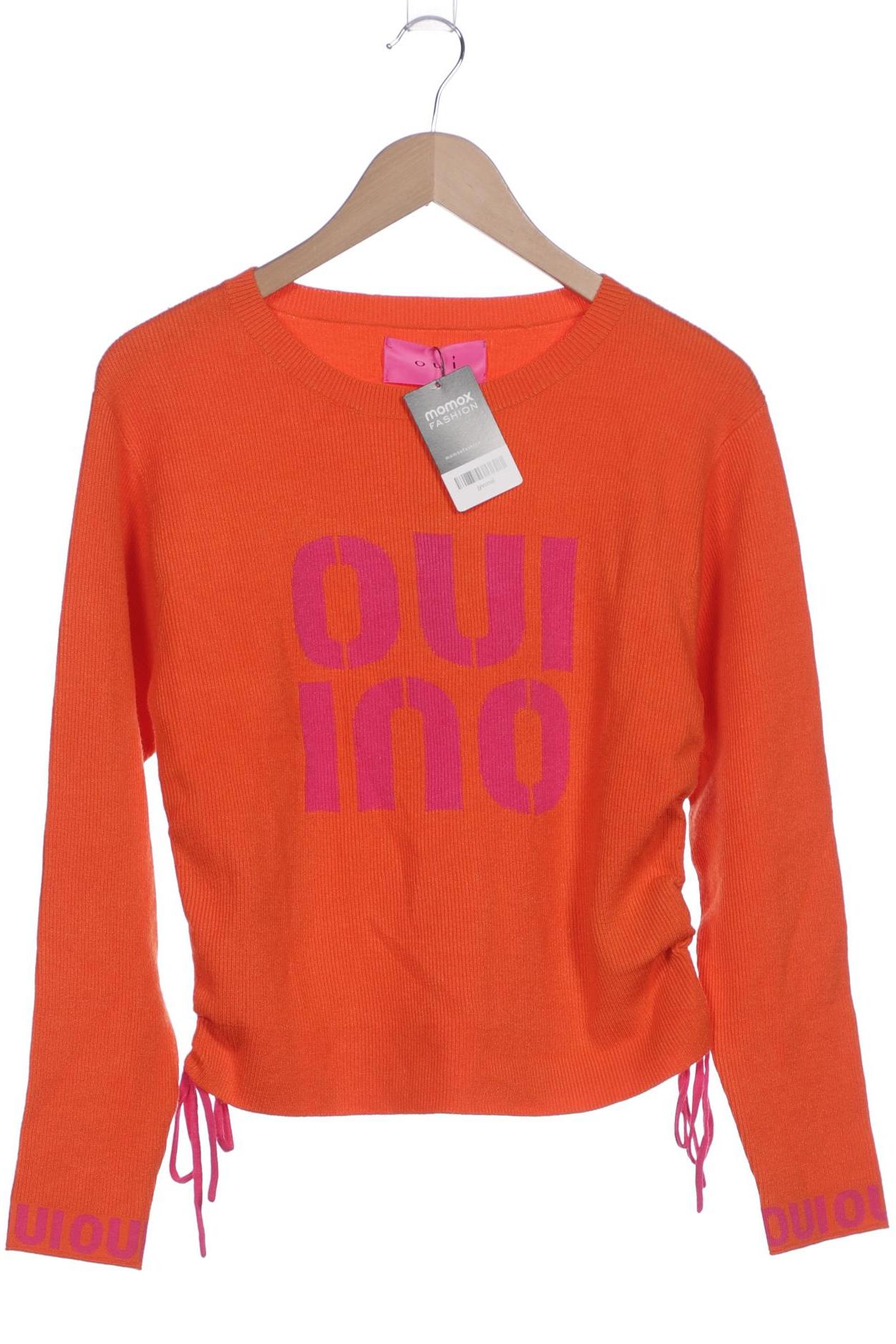

Oui Damen Pullover, orange, Gr. 34