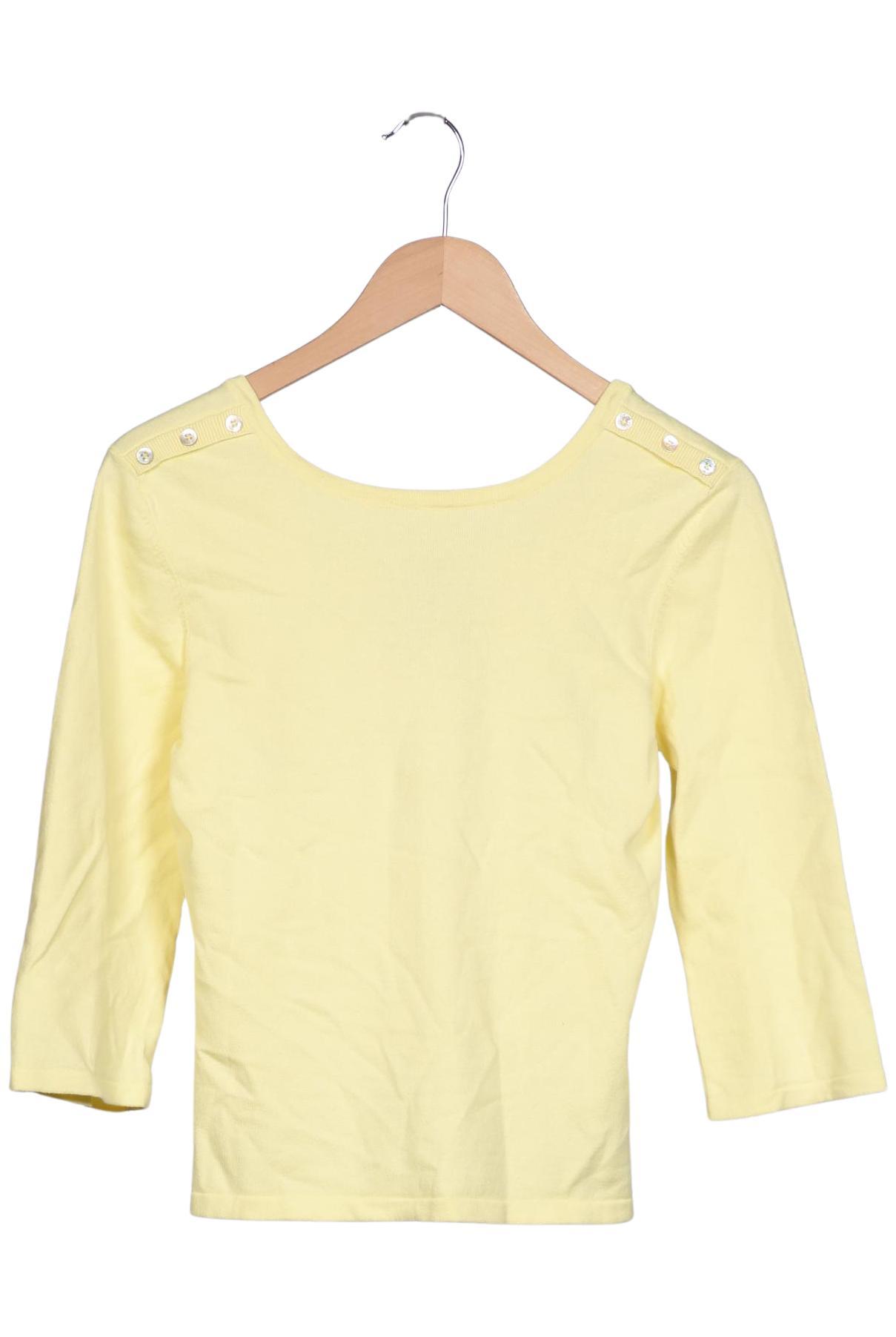 

Oui Damen Pullover, gelb, Gr. 34