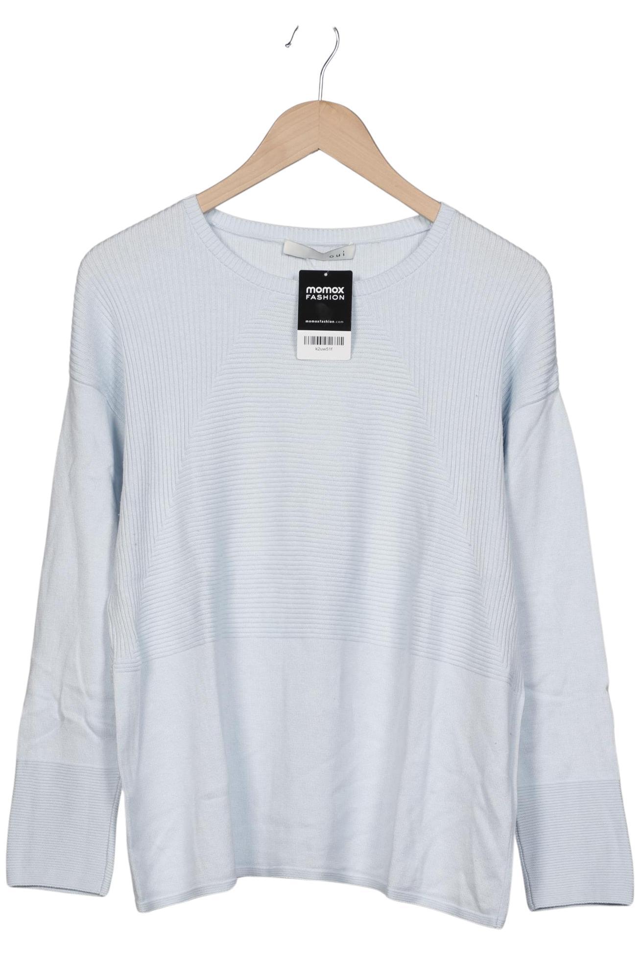 

Oui Damen Pullover, hellblau, Gr. 42