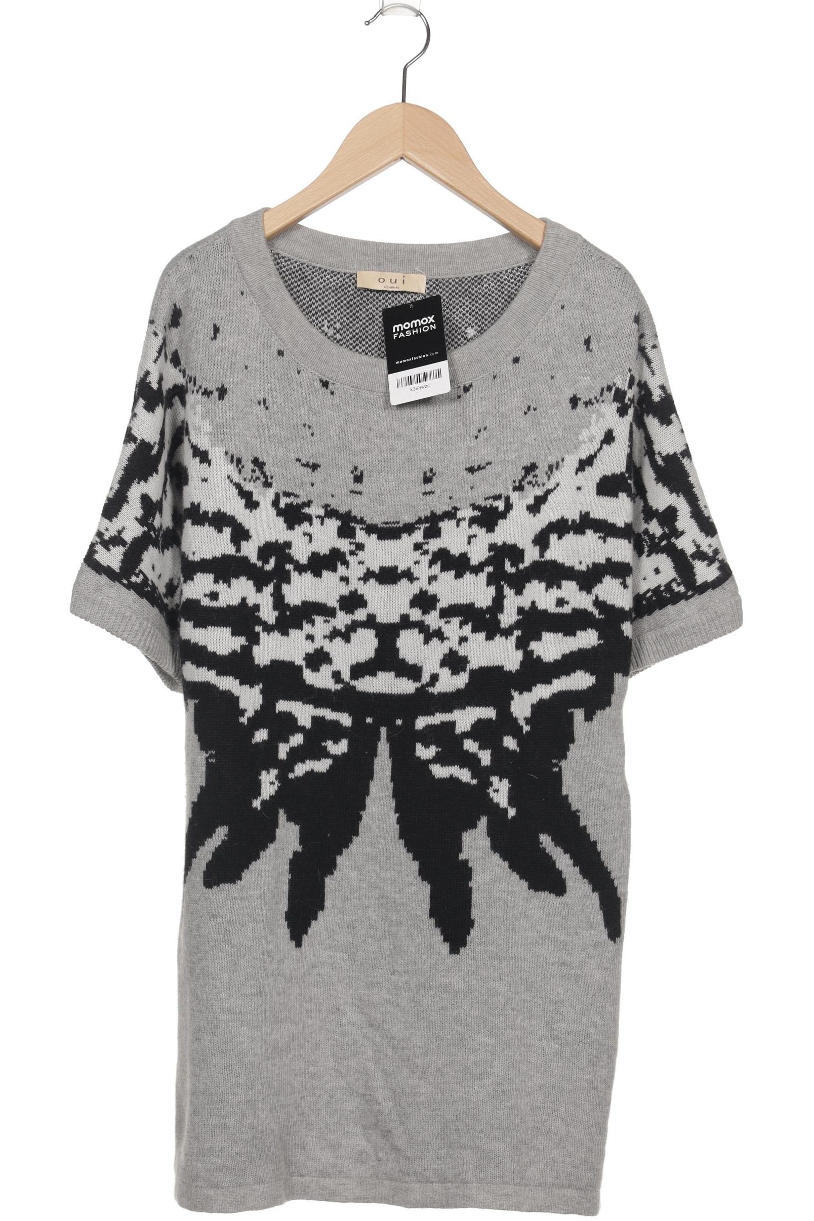 

Oui Damen Pullover, grau, Gr. 42