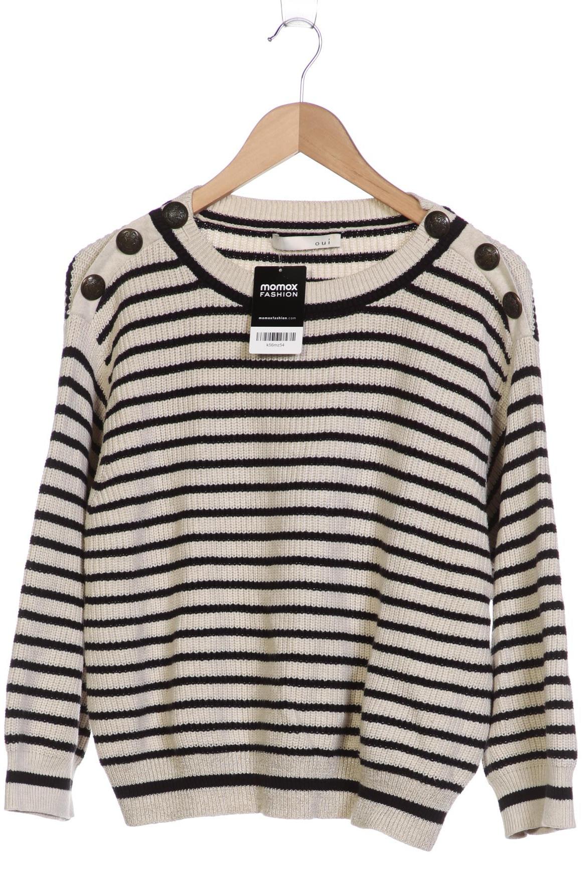 

Oui Damen Pullover, grau