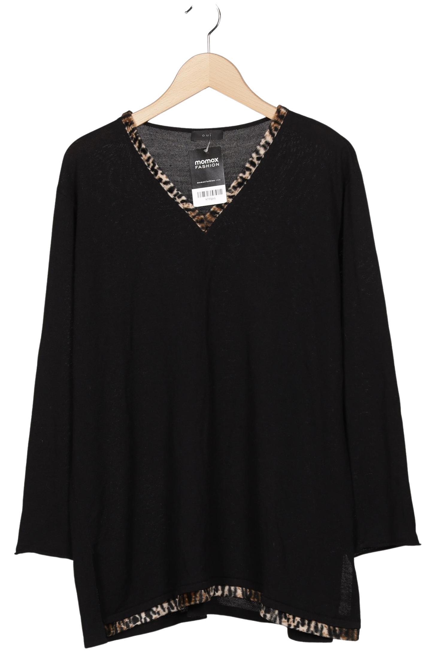 

Oui Damen Pullover, schwarz, Gr. 44