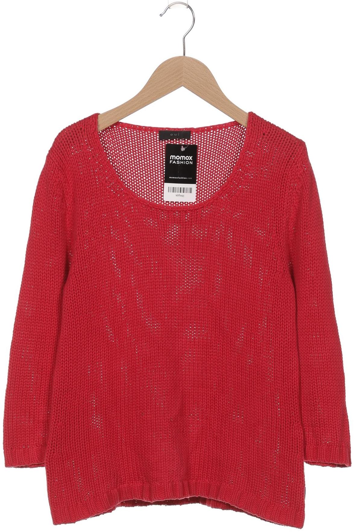 

Oui Damen Pullover, rot, Gr. 38