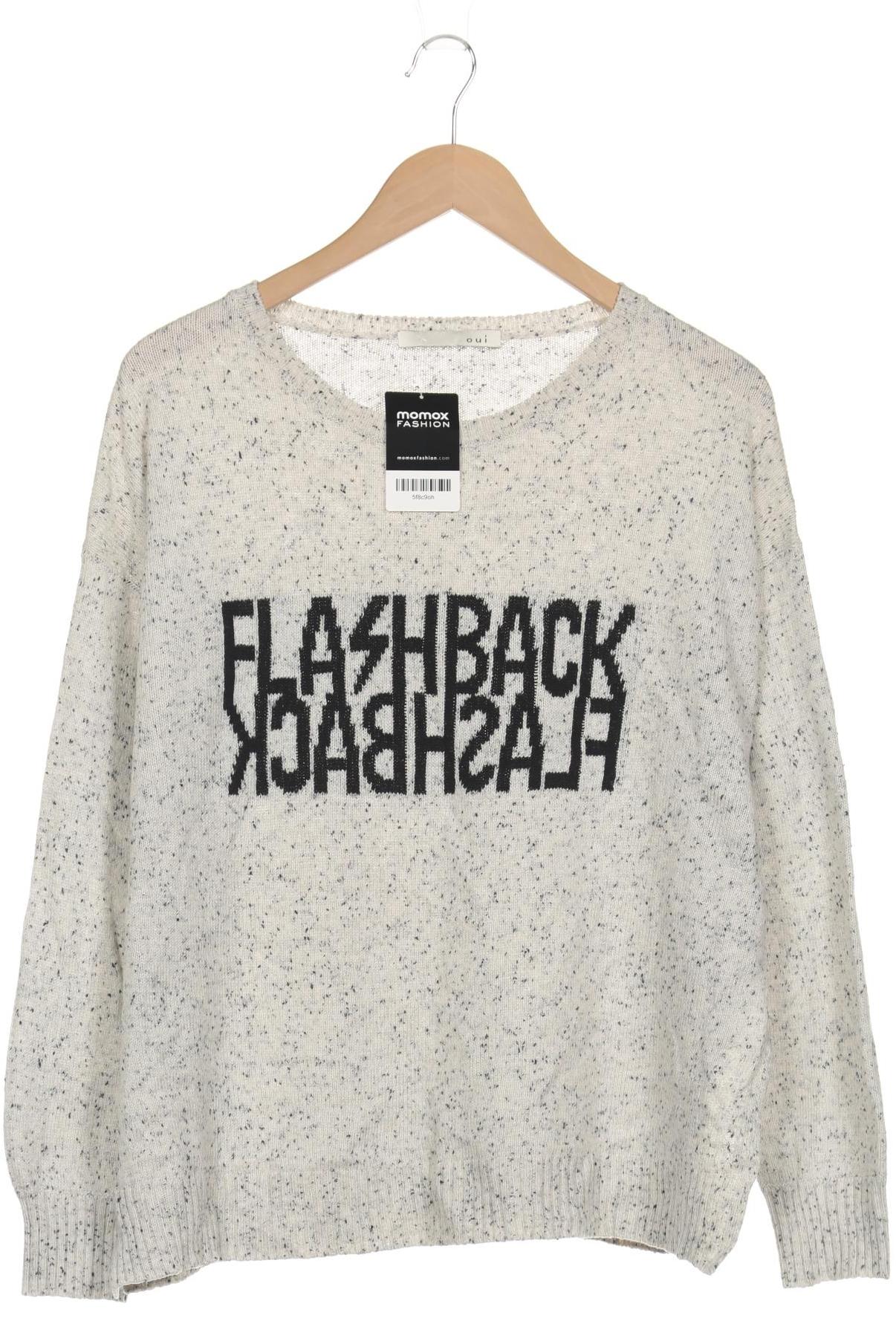 

Oui Damen Pullover, grau, Gr. 42