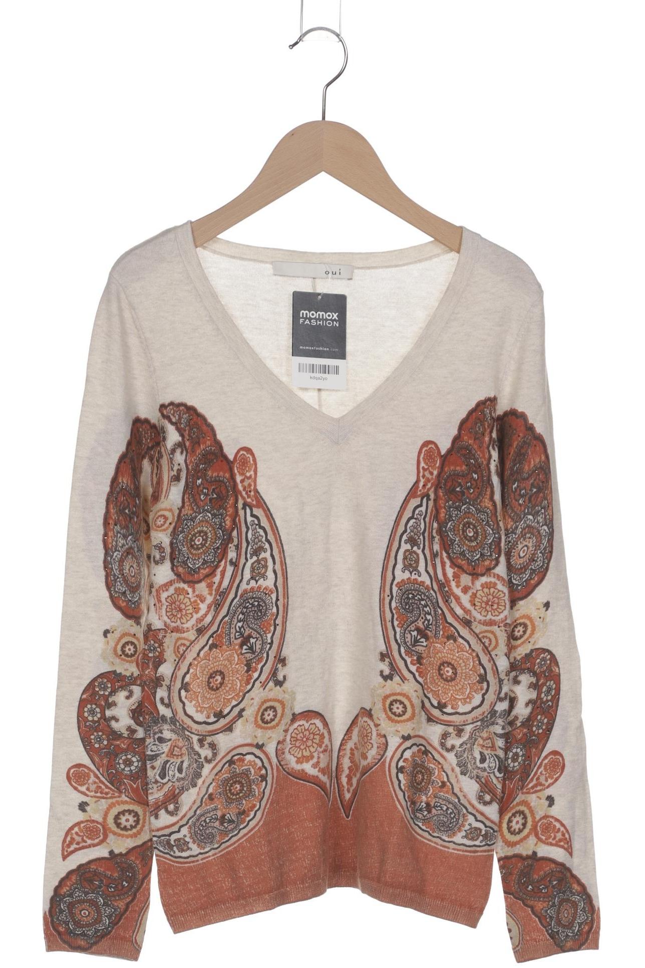

Oui Damen Pullover, braun, Gr. 34