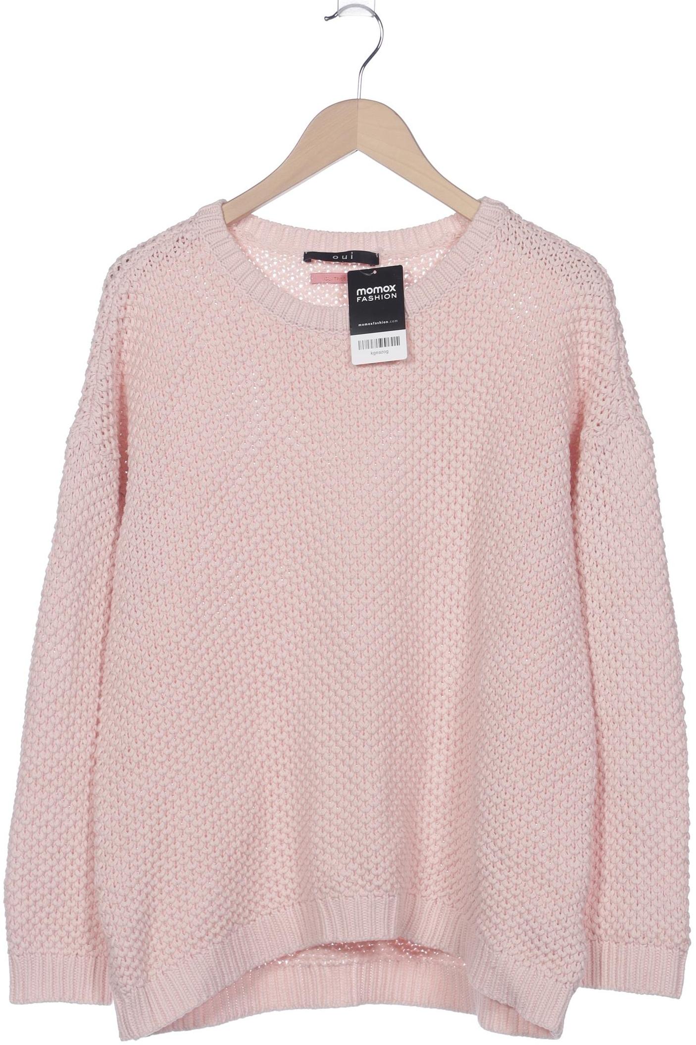 

Oui Damen Pullover, pink, Gr. 42