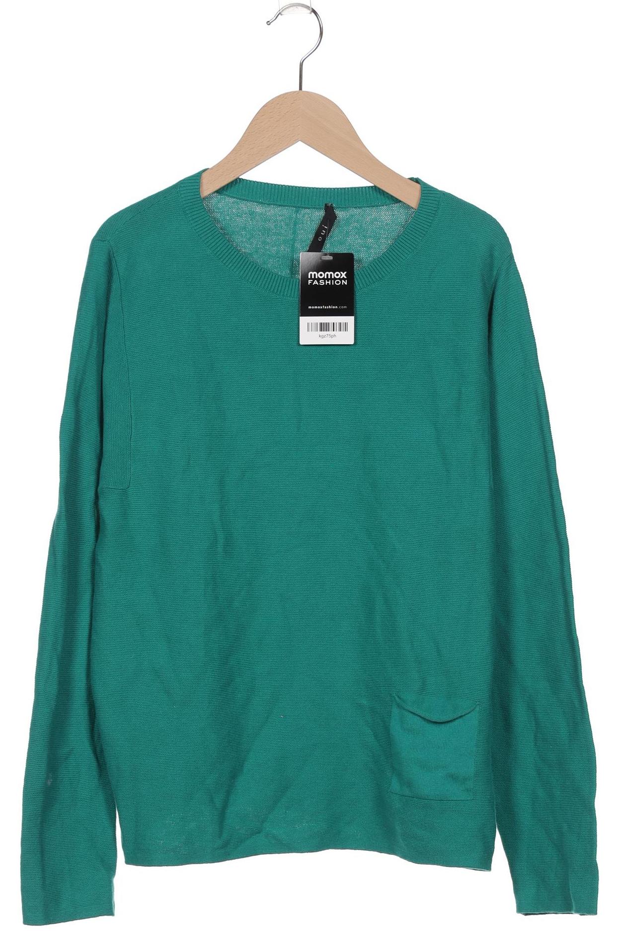

Oui Damen Pullover, türkis, Gr. 36