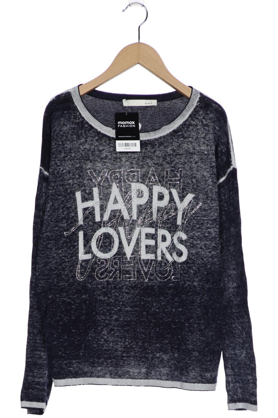

Oui Damen Pullover, marineblau
