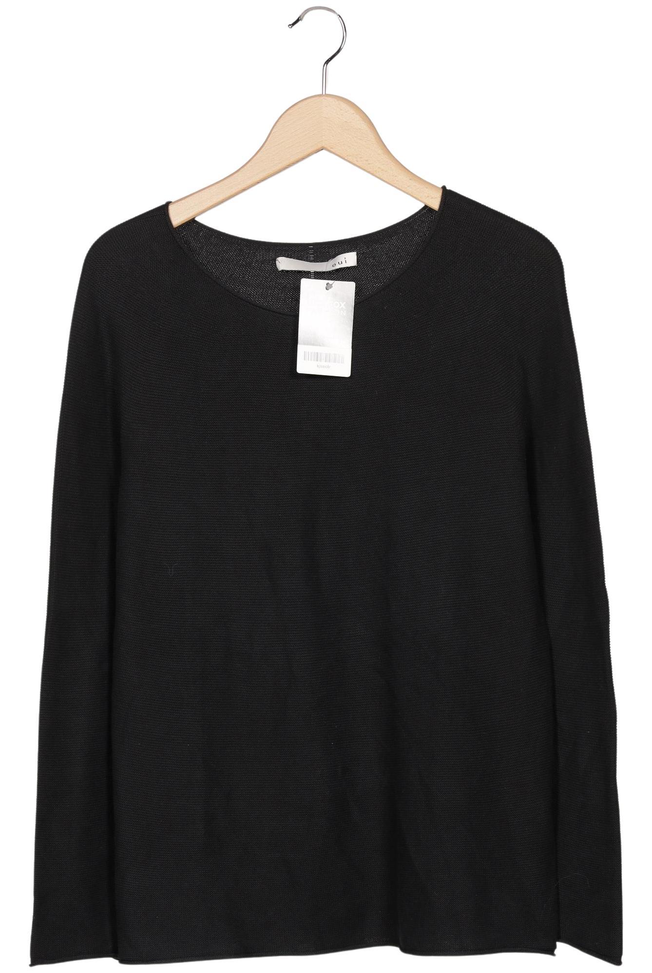 

Oui Damen Pullover, schwarz, Gr. 34