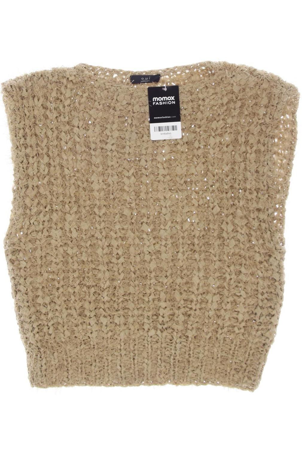 

Oui Damen Pullover, beige, Gr. 38