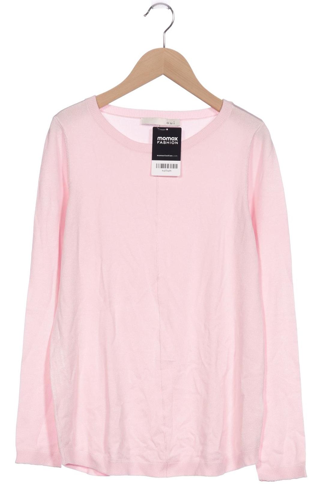 

Oui Damen Pullover, pink, Gr. 36