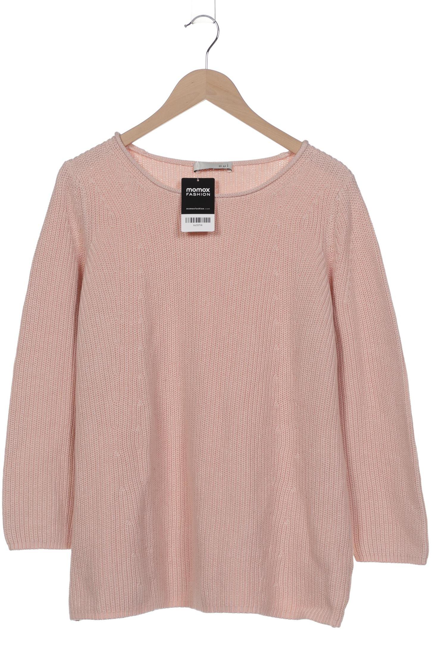 

Oui Damen Pullover, pink, Gr. 42