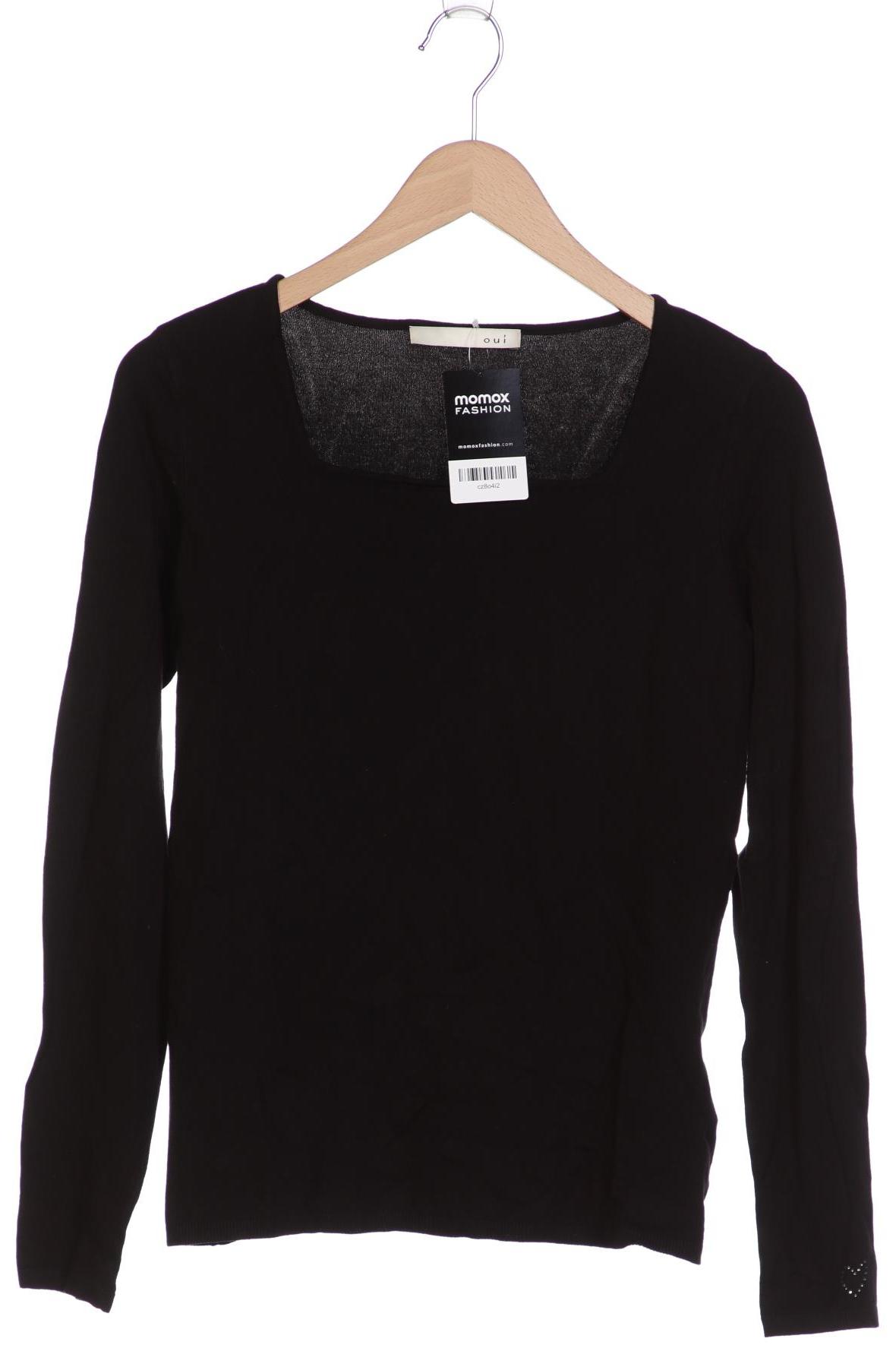 

Oui Damen Pullover, schwarz, Gr. 38