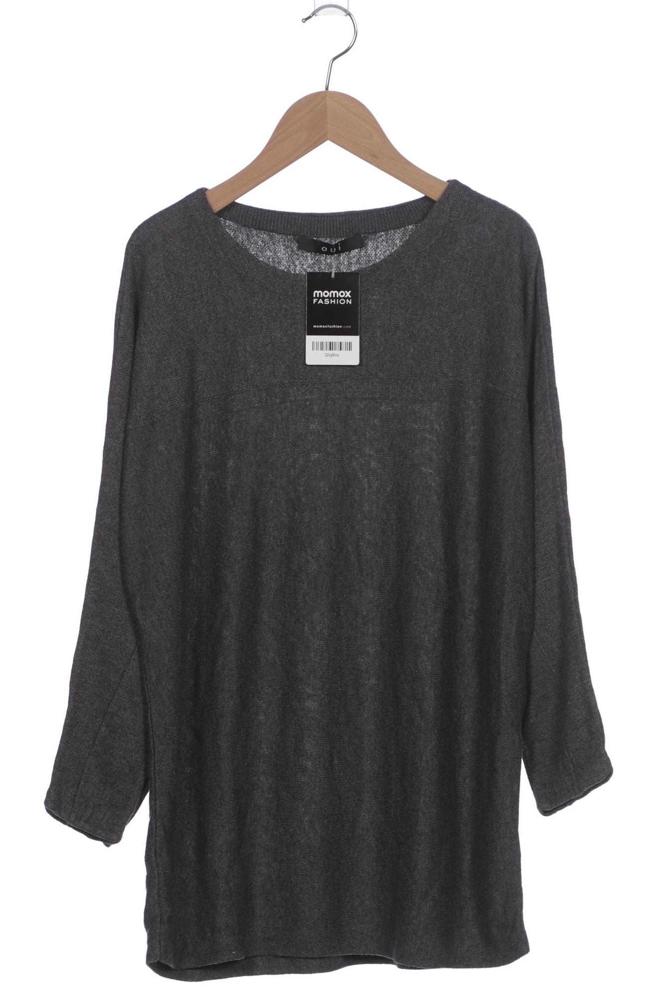 Thumbnail - Oui Damen Pullover, grau, Gr. 44