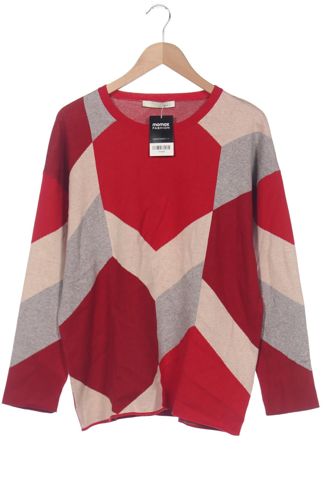 

Oui Damen Pullover, rot, Gr. 42