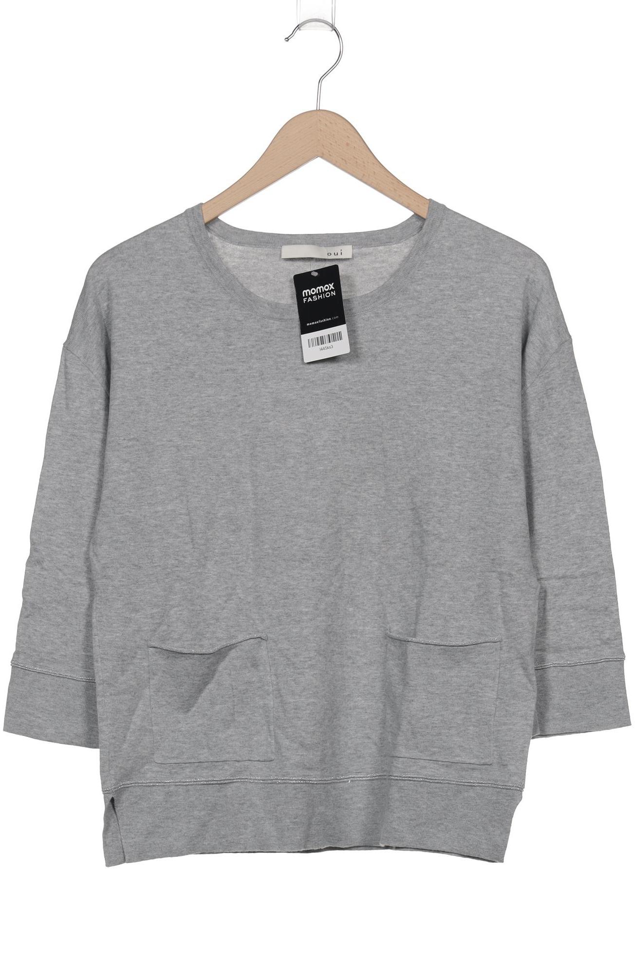 

Oui Damen Pullover, grau, Gr. 36