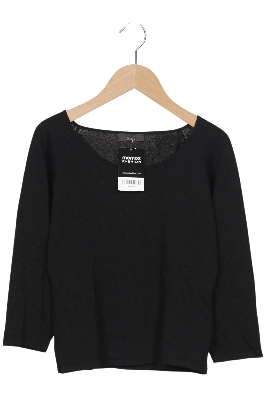 

Oui Damen Pullover, schwarz, Gr. 38