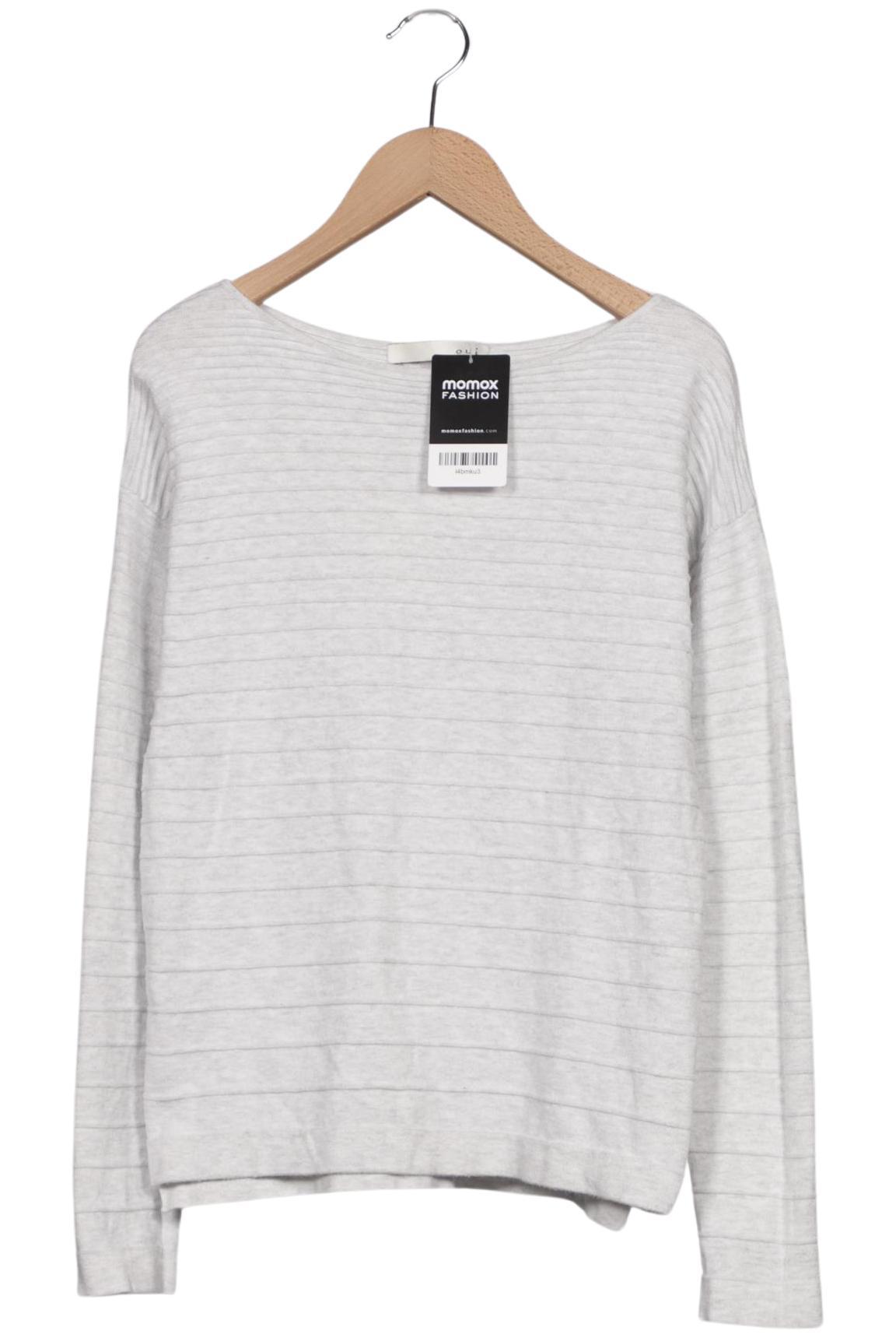 

Oui Damen Pullover, grau, Gr. 36