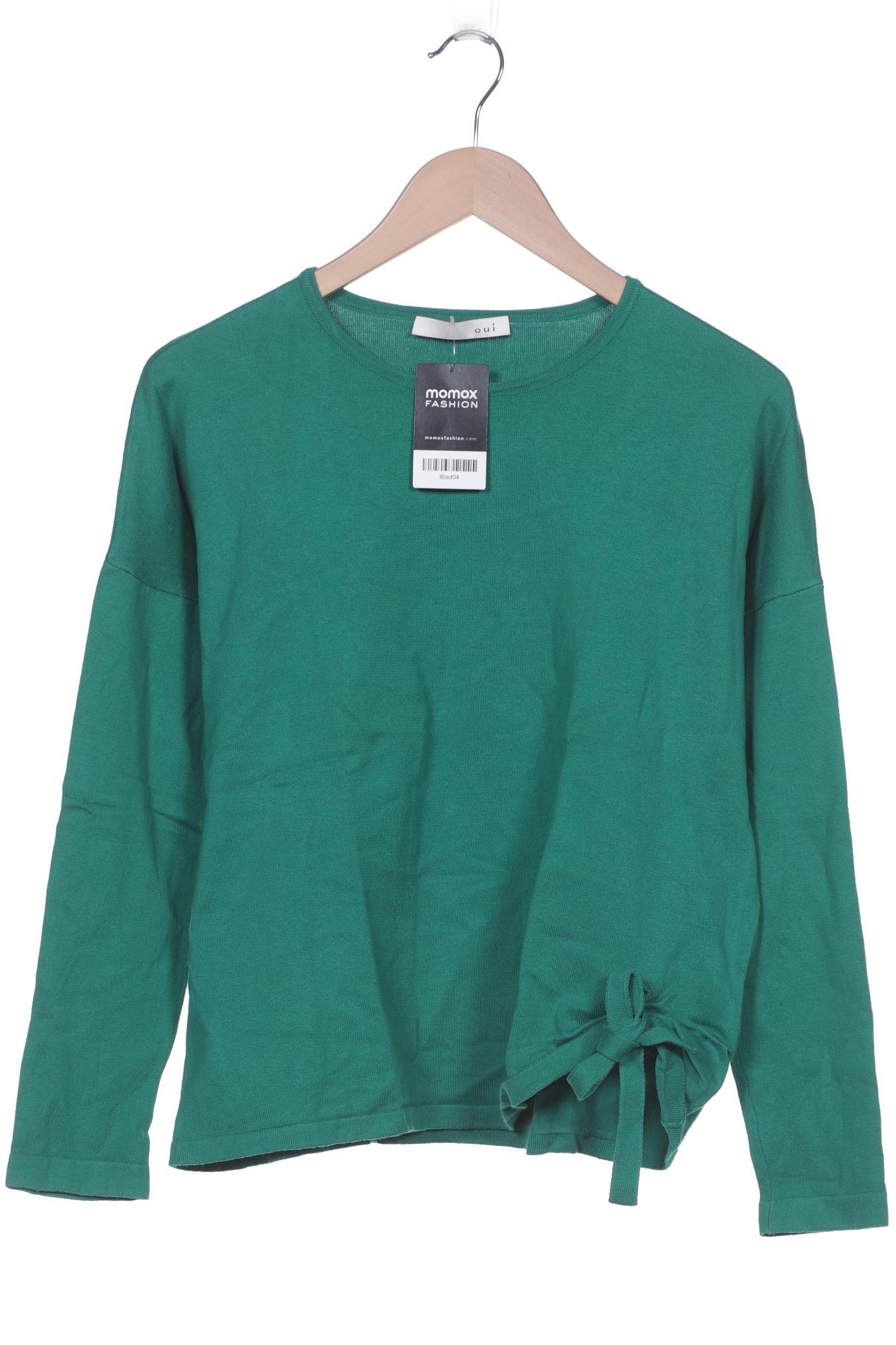 

Oui Damen Pullover, grün, Gr. 38