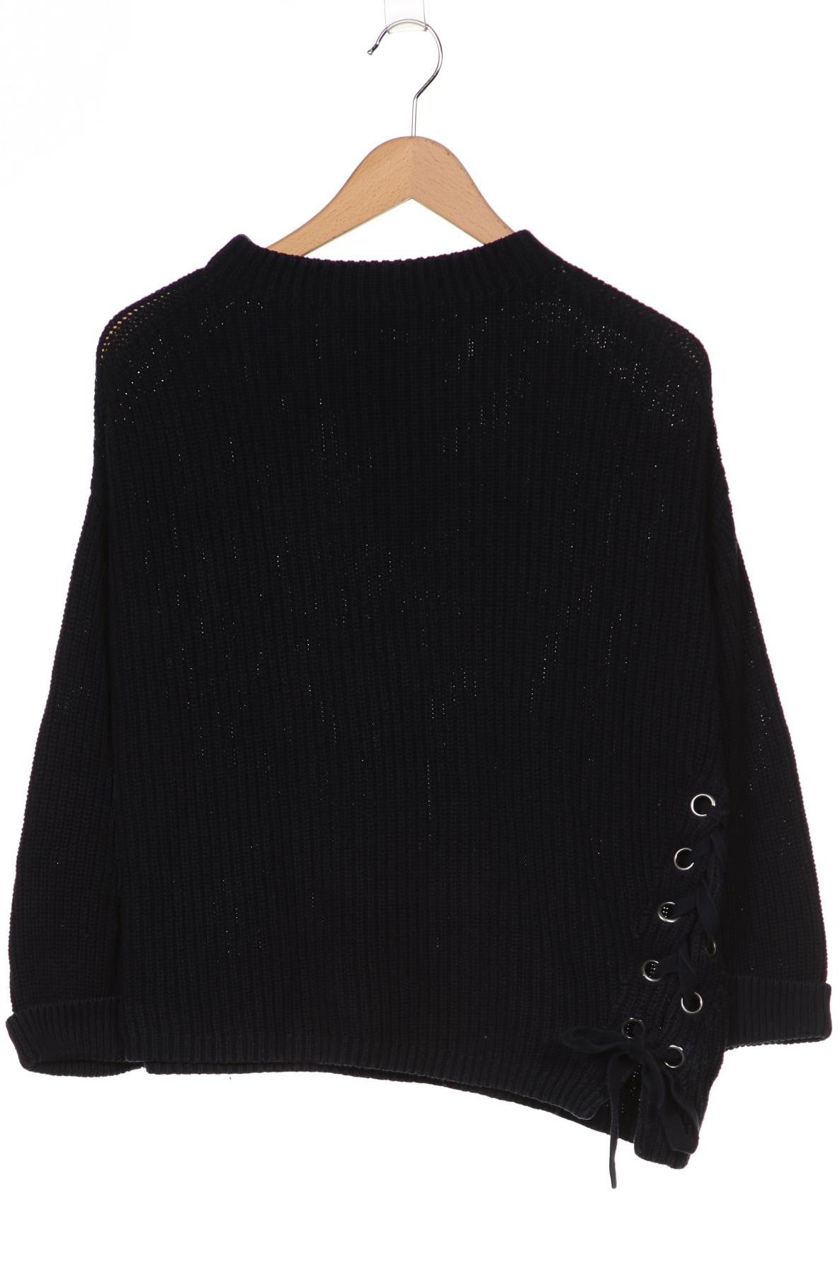 

Oui Damen Pullover, schwarz