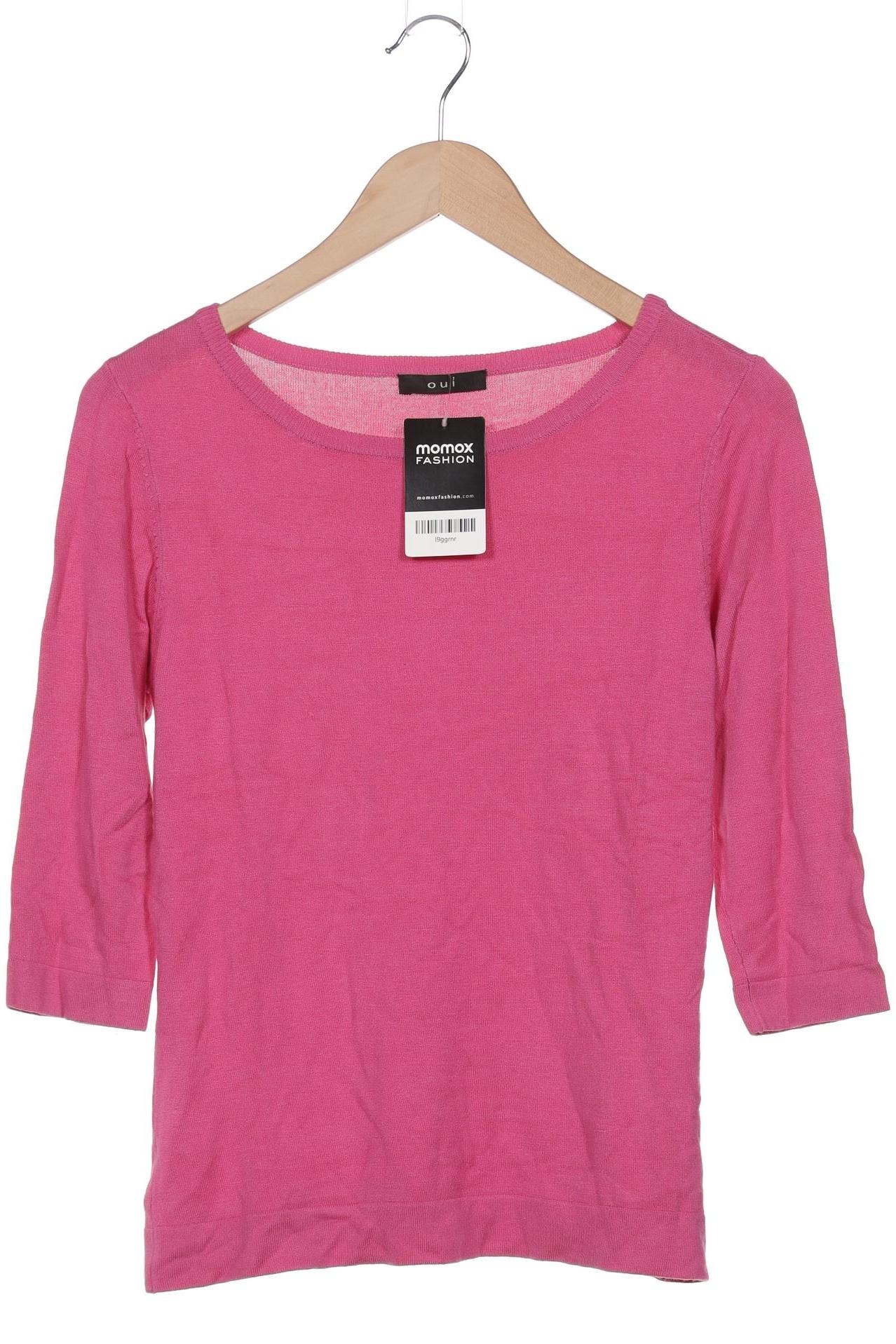 

Oui Damen Pullover, pink, Gr. 36