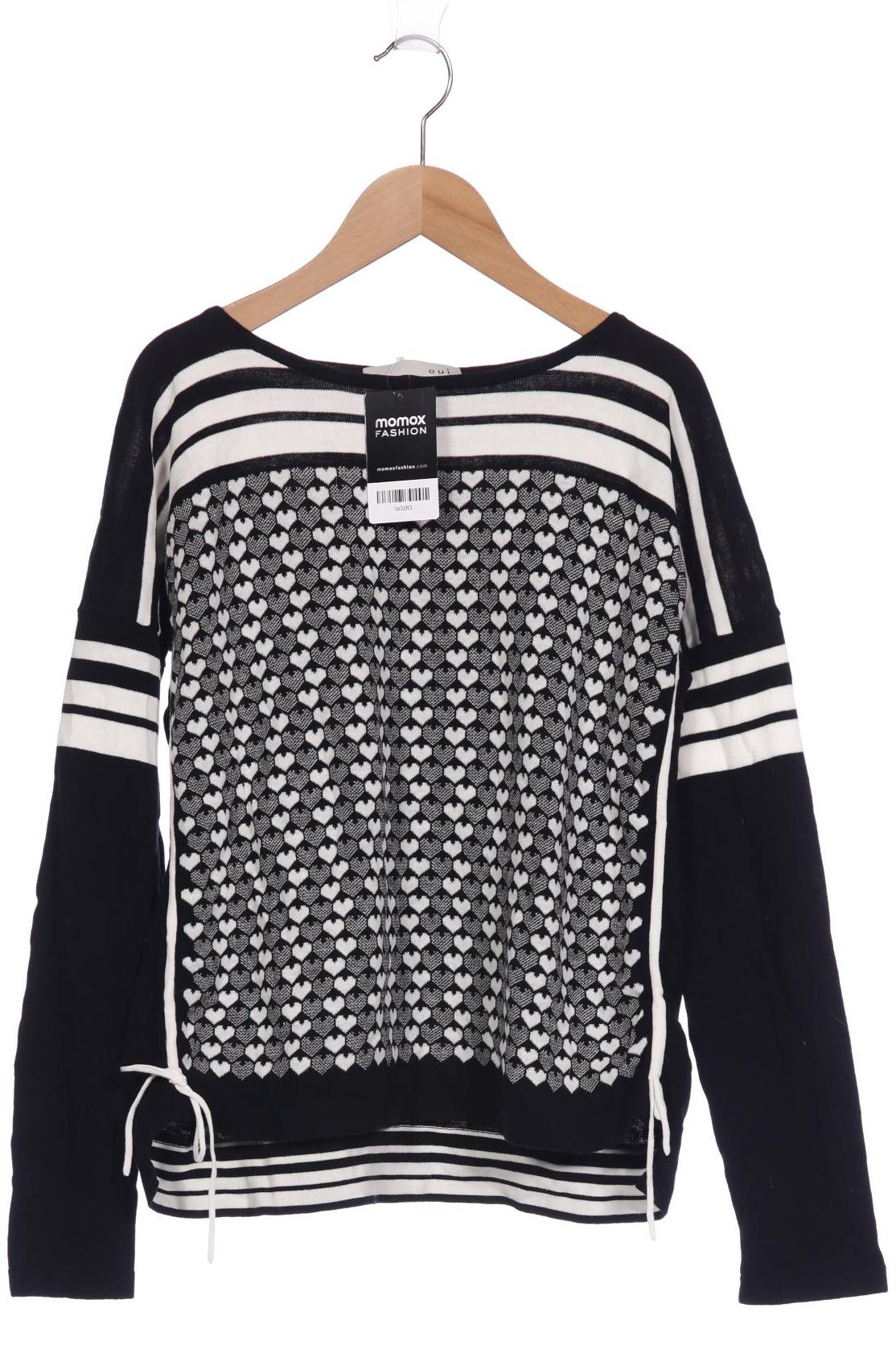 

Oui Damen Pullover, schwarz