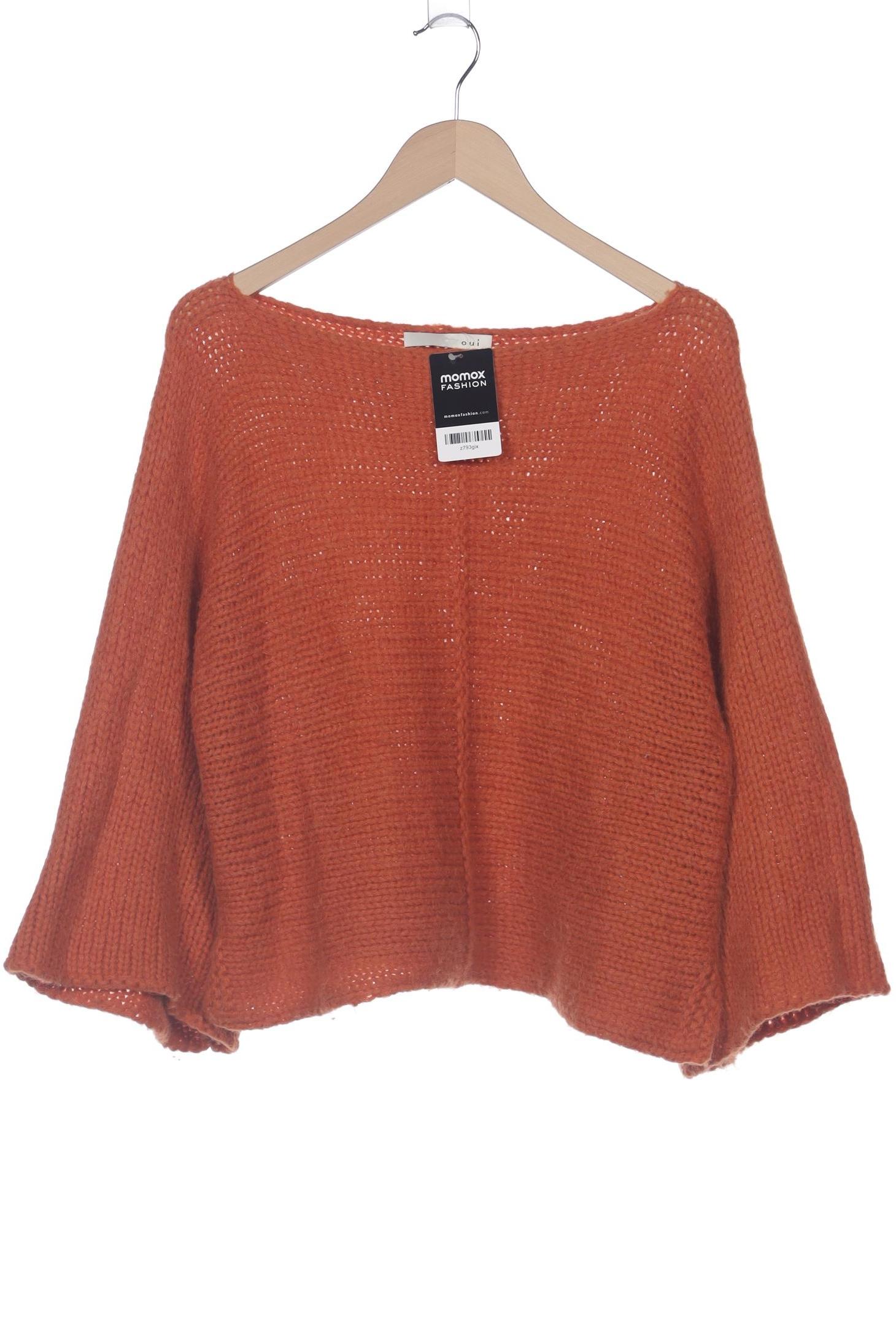 

Oui Damen Pullover, orange, Gr. 36