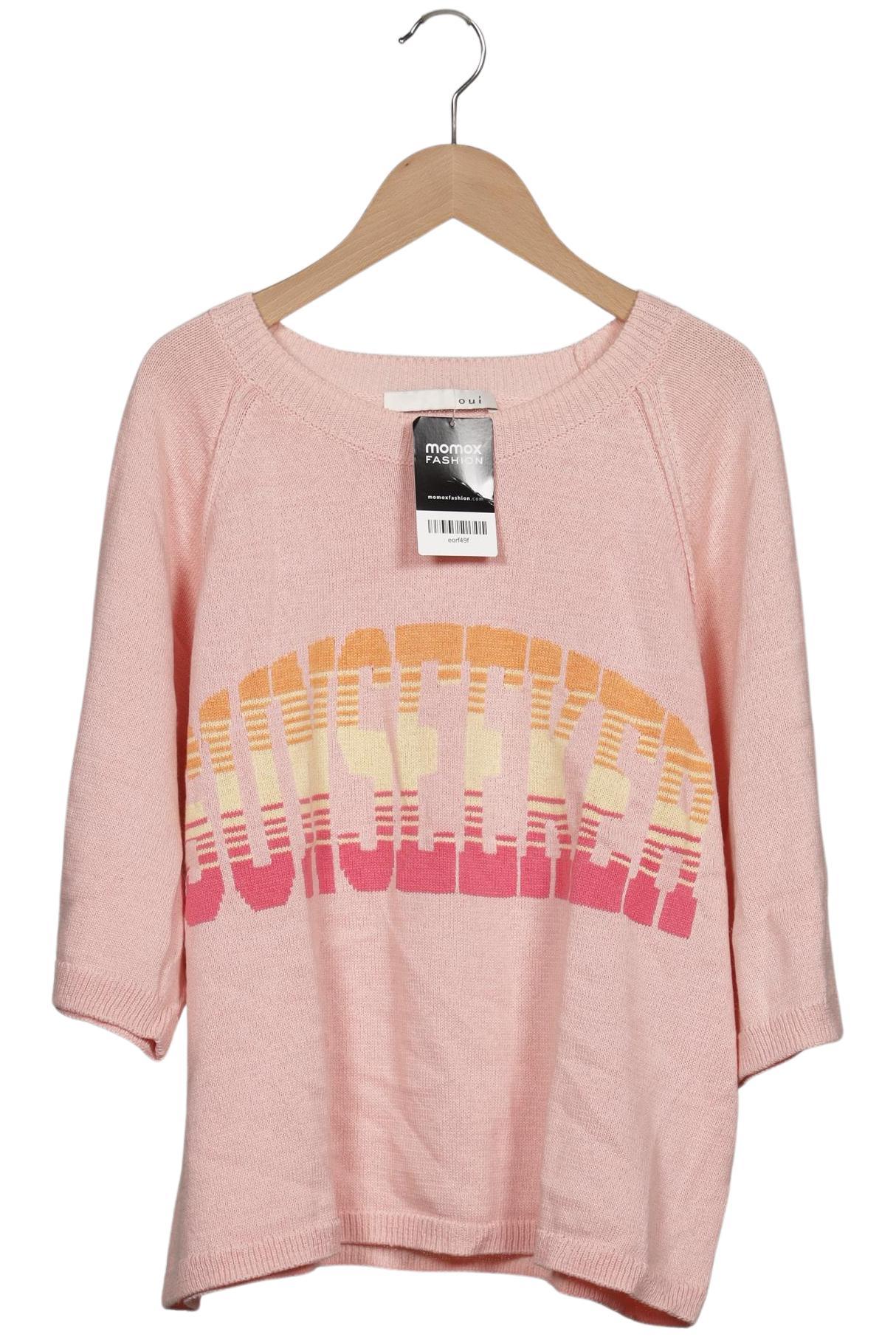 

Oui Damen Pullover, pink, Gr. 40