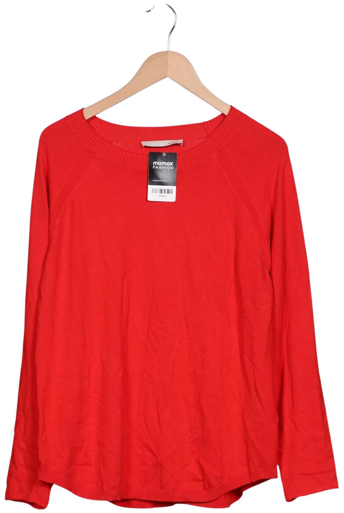 

Oui Damen Pullover, rot, Gr. 44